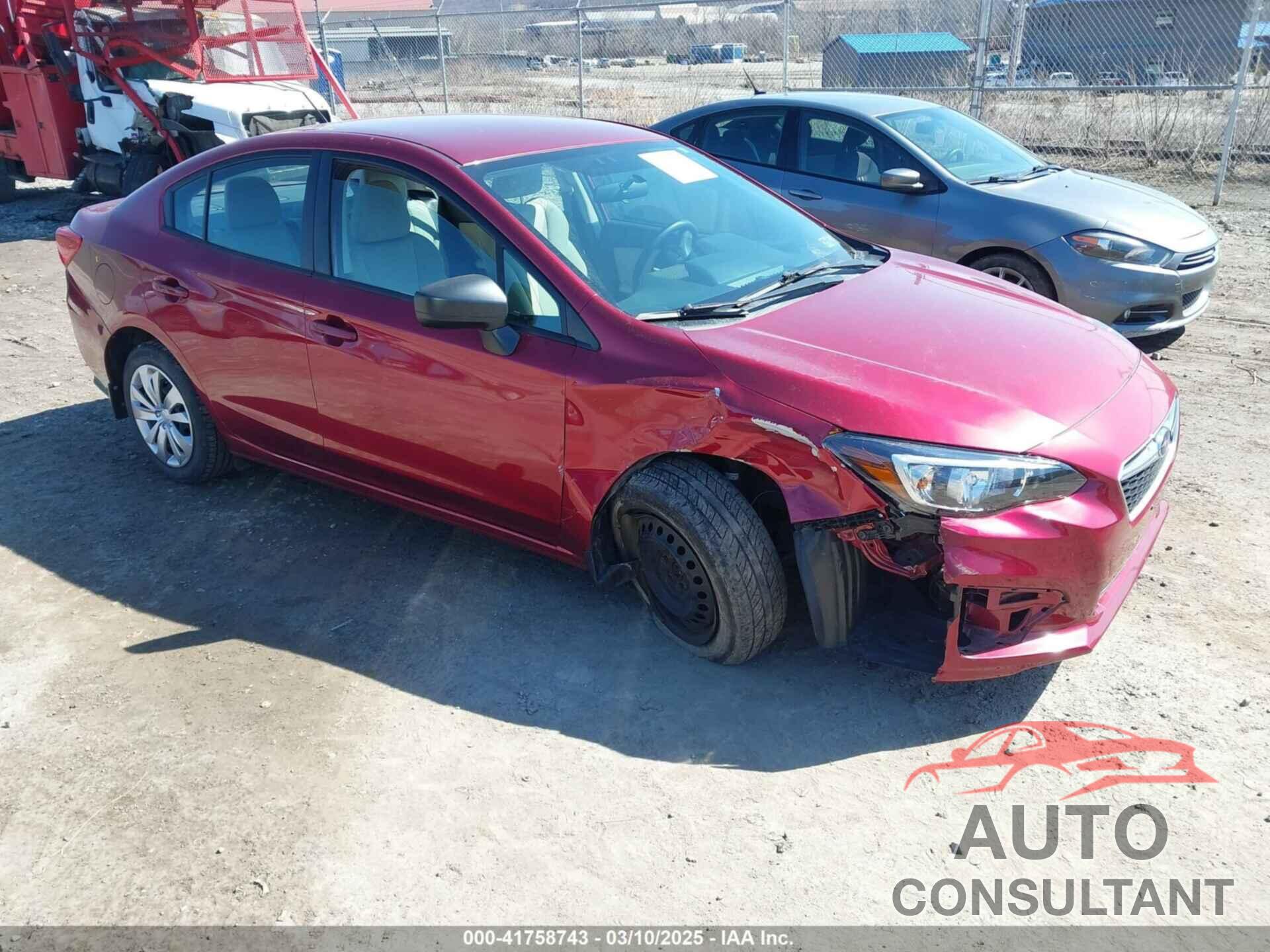 SUBARU IMPREZA 2018 - 4S3GKAA6XJ3607945