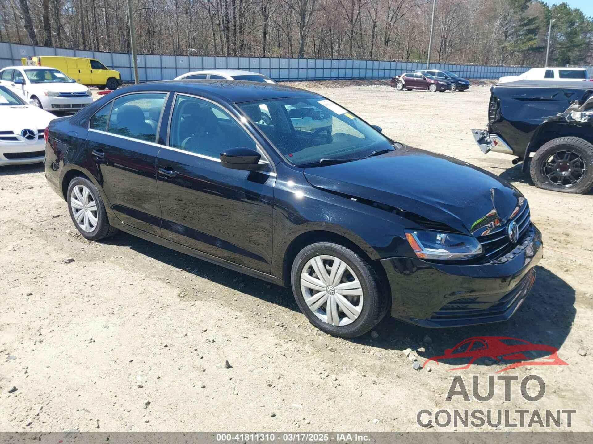 VOLKSWAGEN JETTA 2017 - 3VW2B7AJ2HM412901