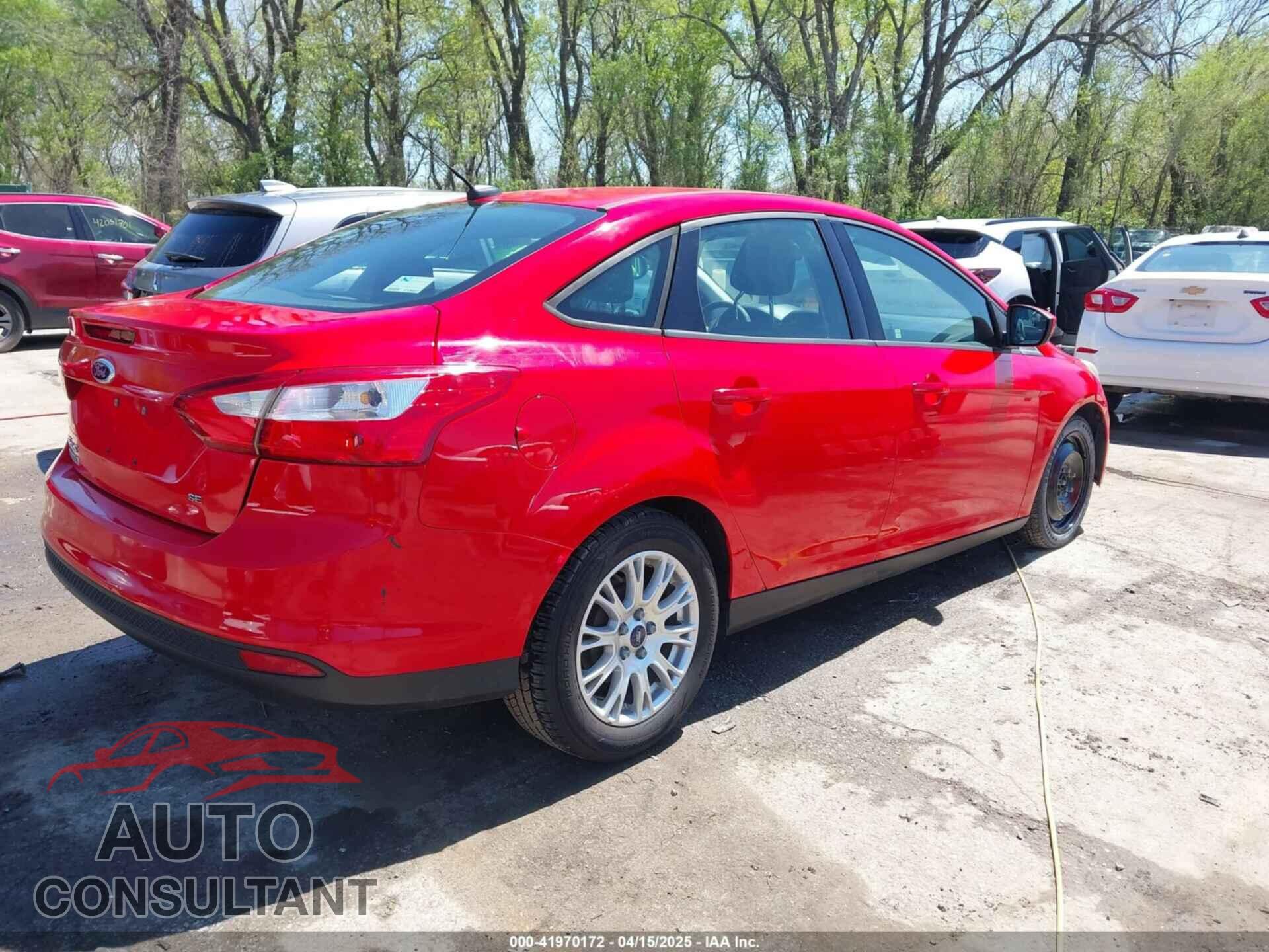 FORD FOCUS 2012 - 1FAHP3F23CL333598