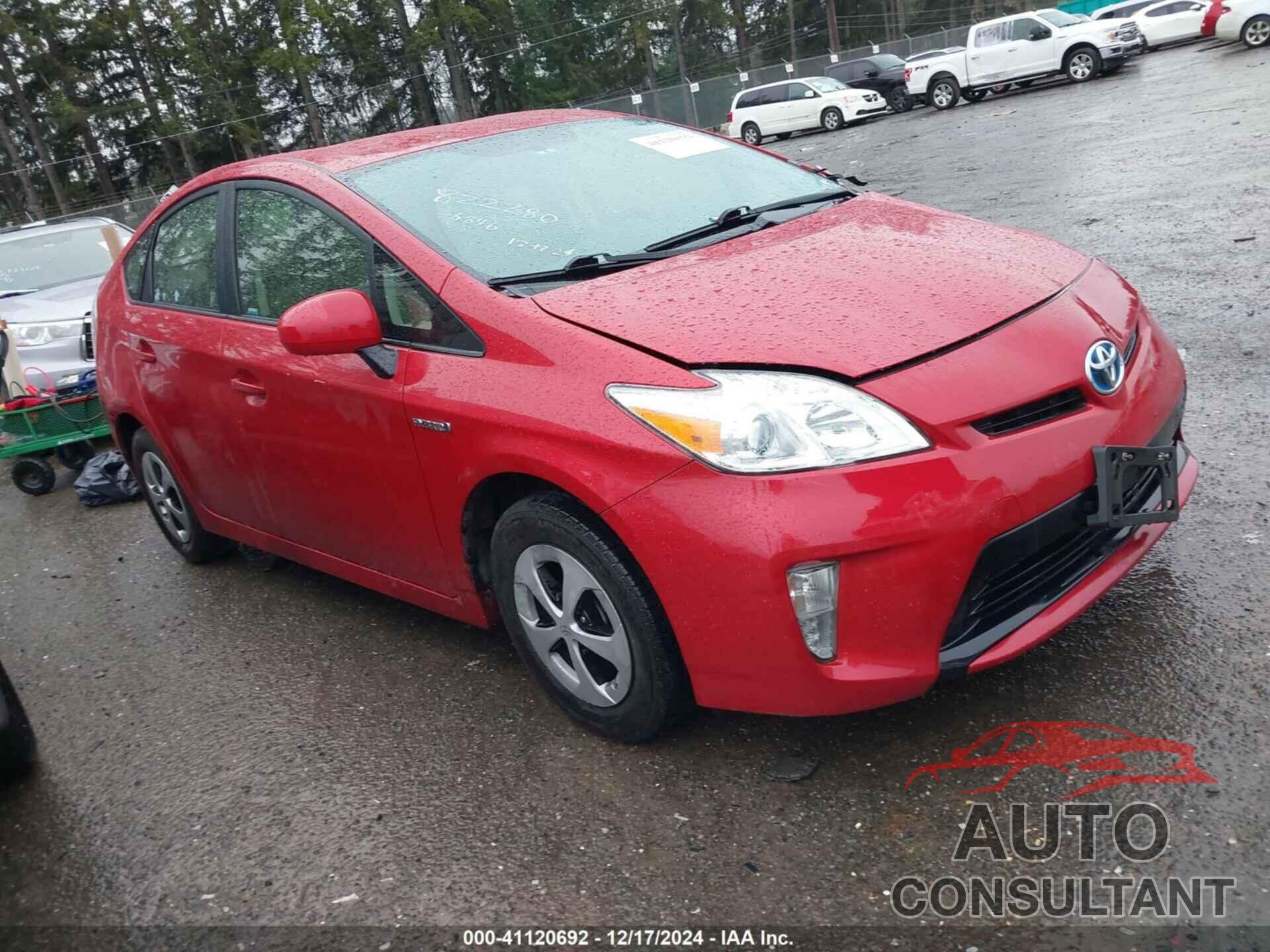 TOYOTA PRIUS 2015 - JTDKN3DU2F1896846