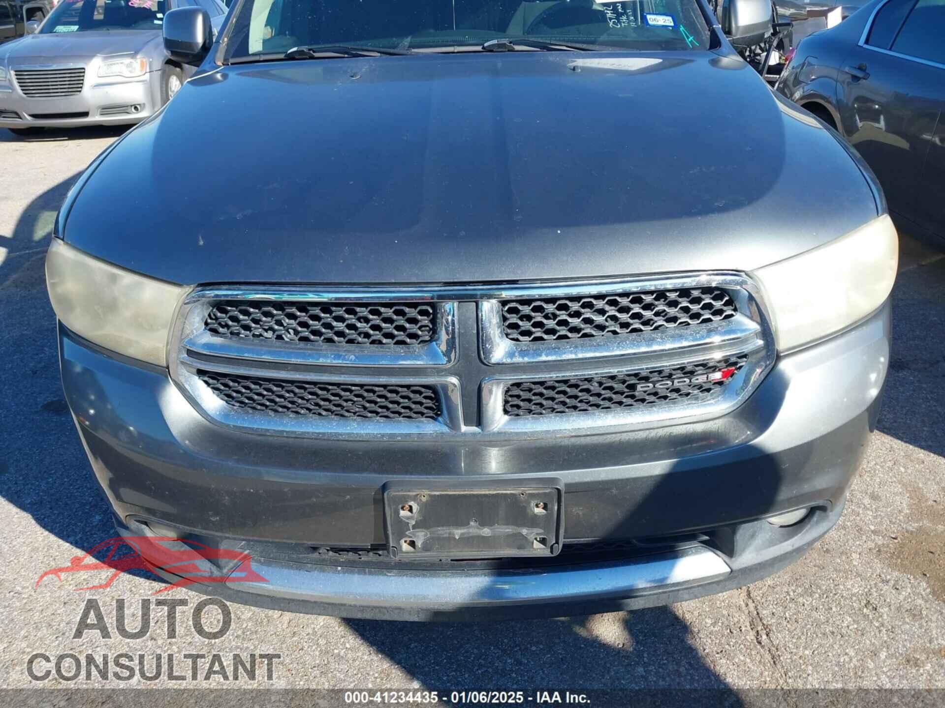 DODGE DURANGO 2012 - 1C4RDHDG7CC257192