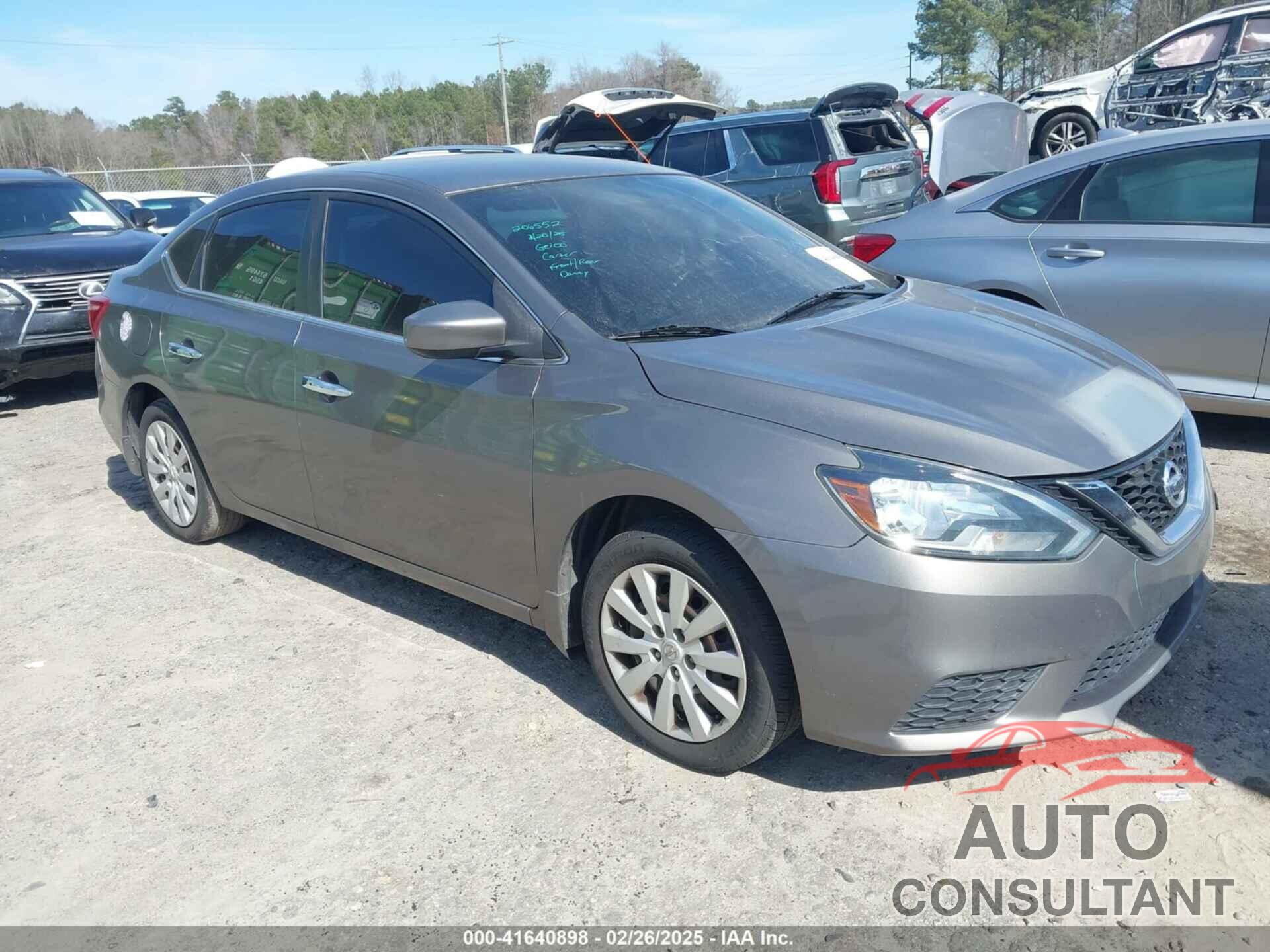 NISSAN SENTRA 2016 - 3N1AB7AP2GL684312