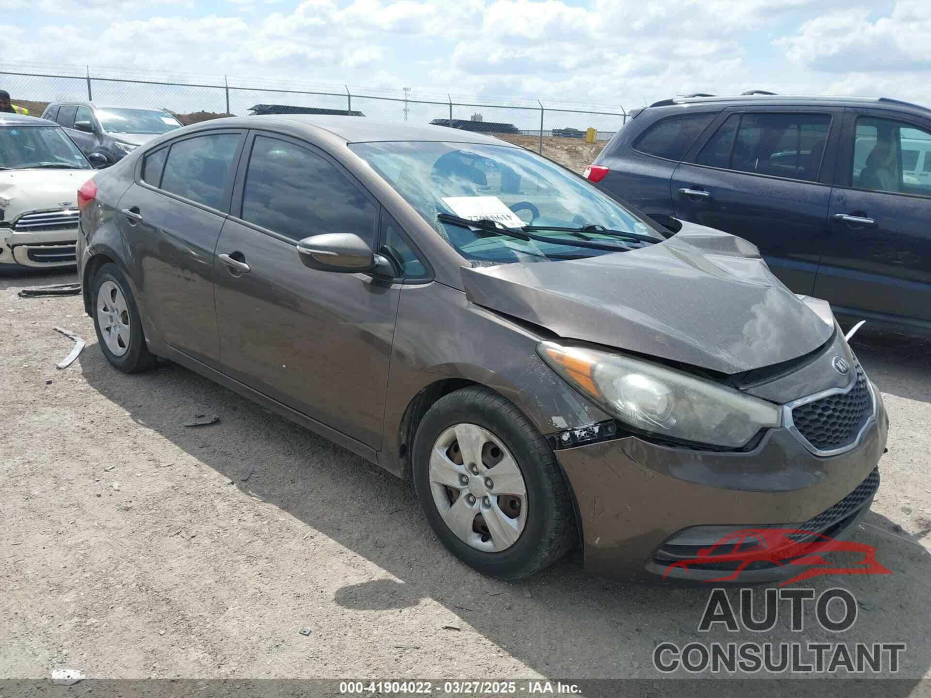 KIA FORTE 2015 - KNAFX4A69F5282468