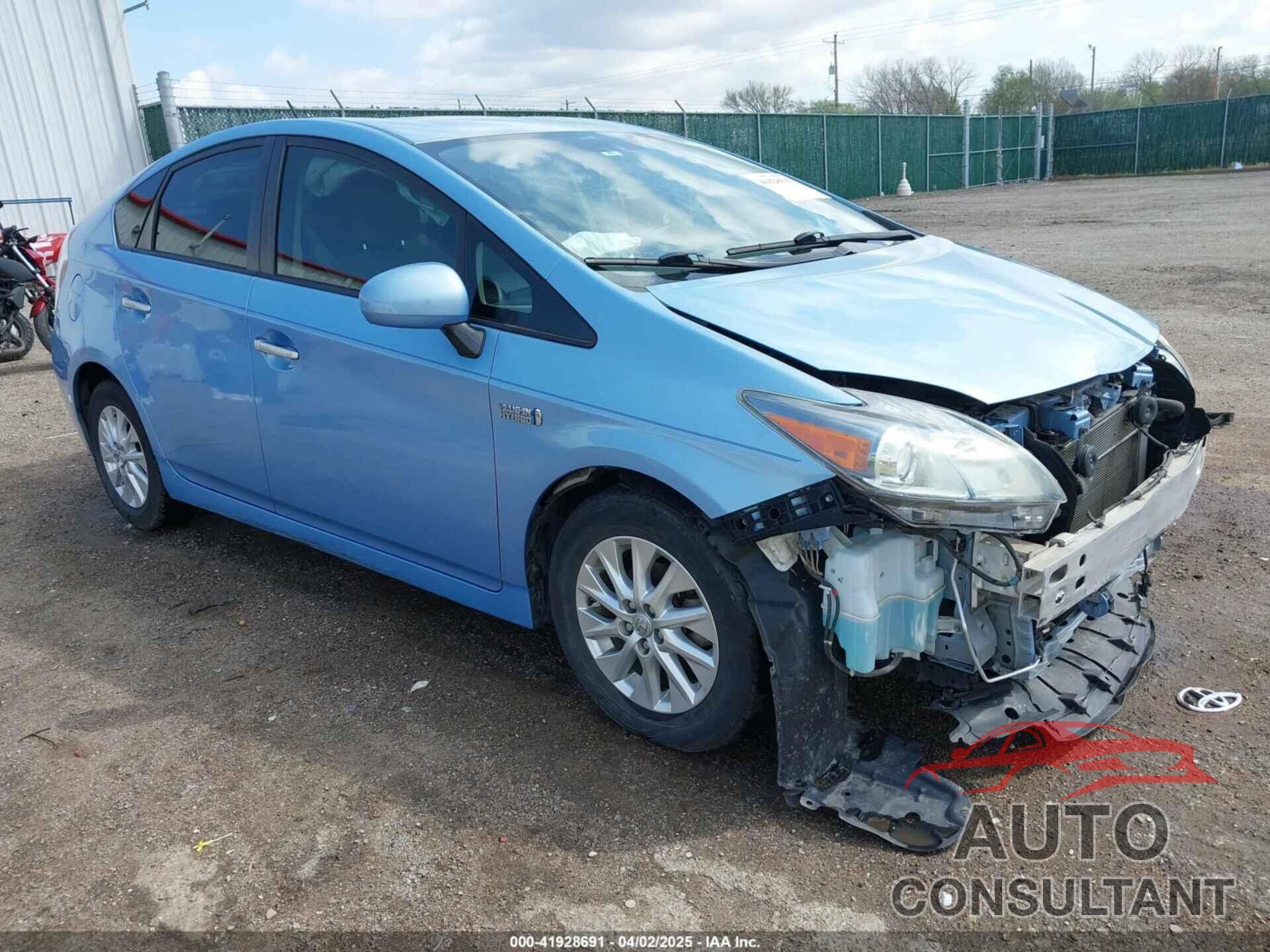 TOYOTA PRIUS PLUG-IN 2014 - JTDKN3DP7E3056719