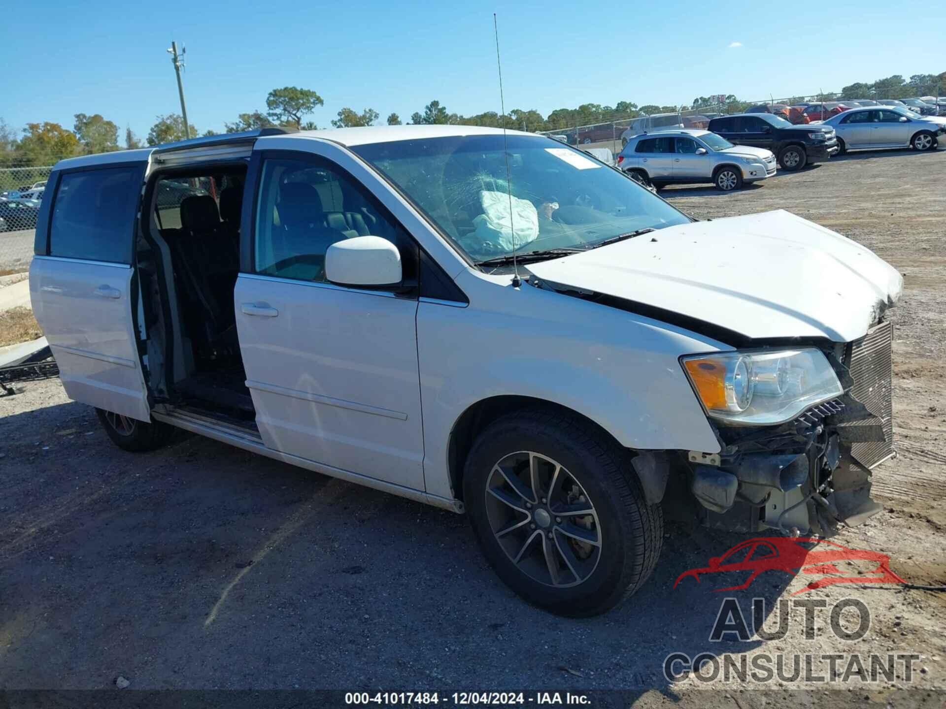 DODGE GRAND CARAVAN 2017 - 2C4RDGCG0HR818620