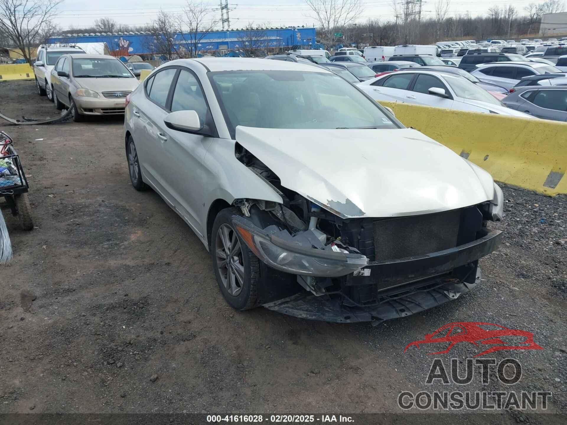 HYUNDAI ELANTRA 2017 - 5NPD84LFXHH204191