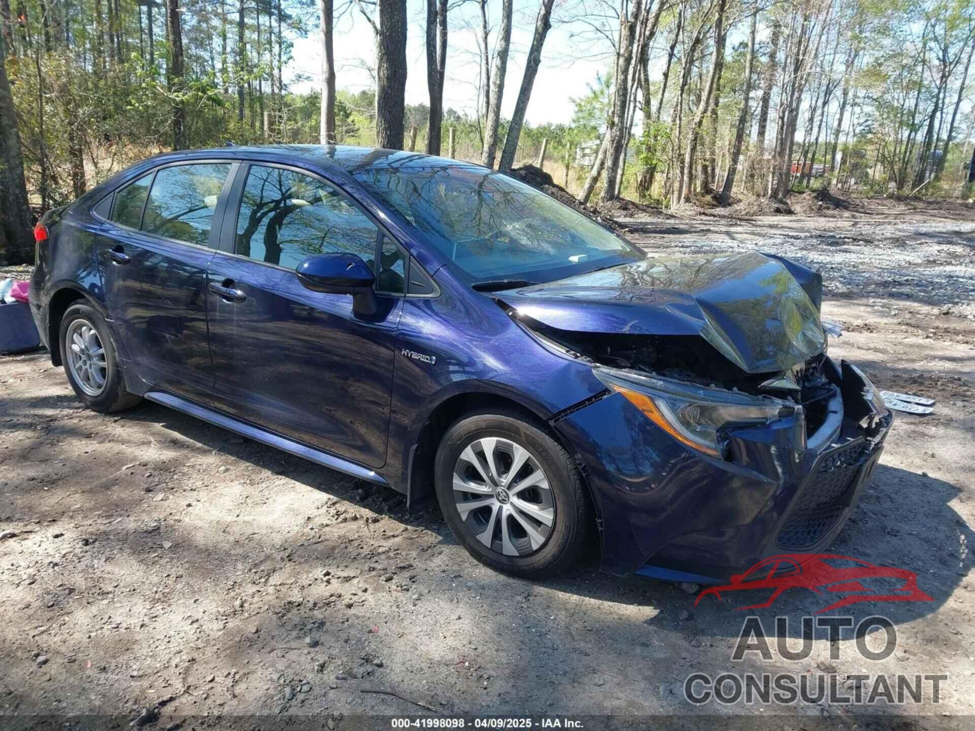TOYOTA COROLLA 2021 - JTDEAMDE9MJ008582