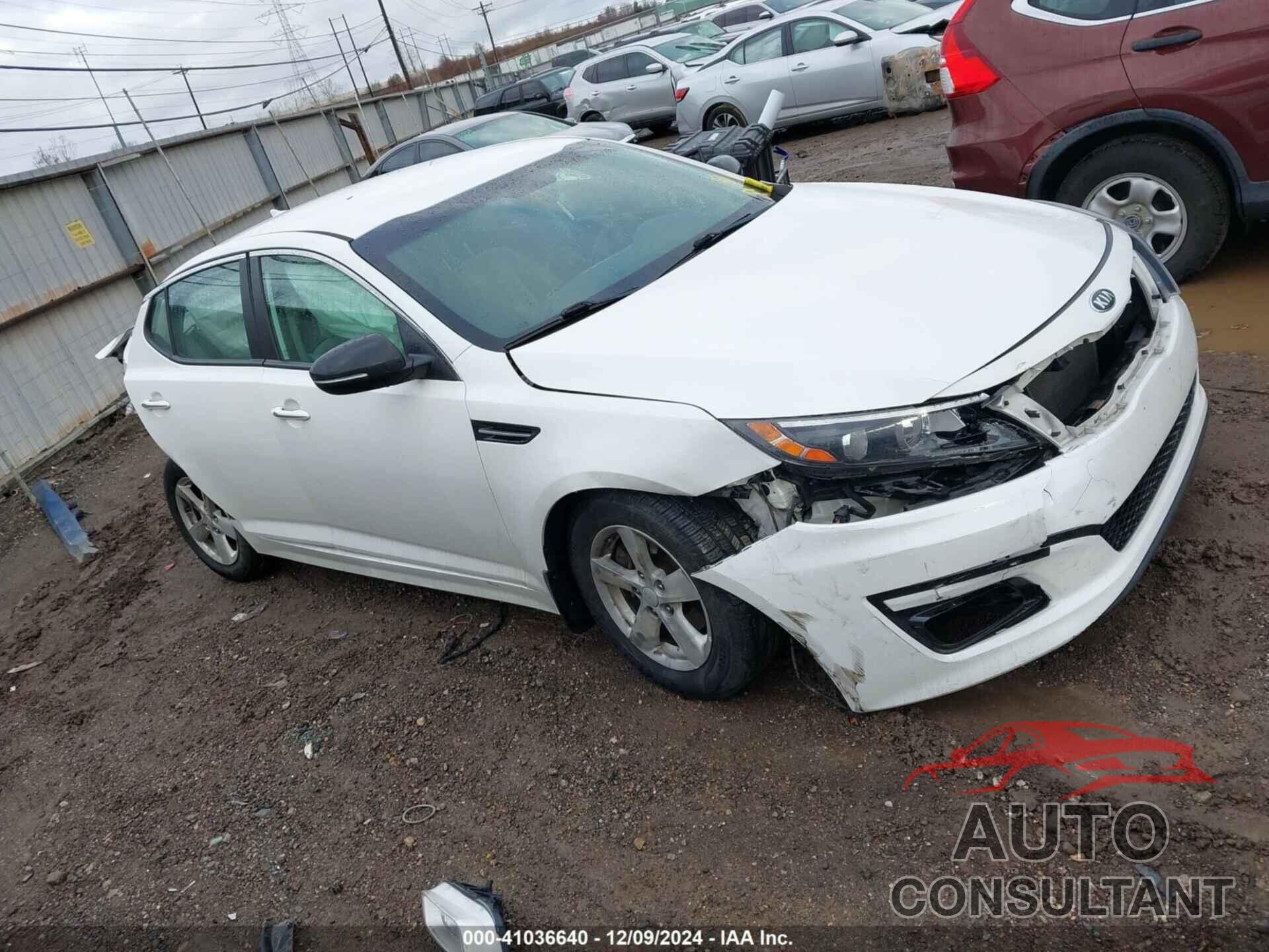 KIA OPTIMA 2015 - KNAGM4A71F5576372