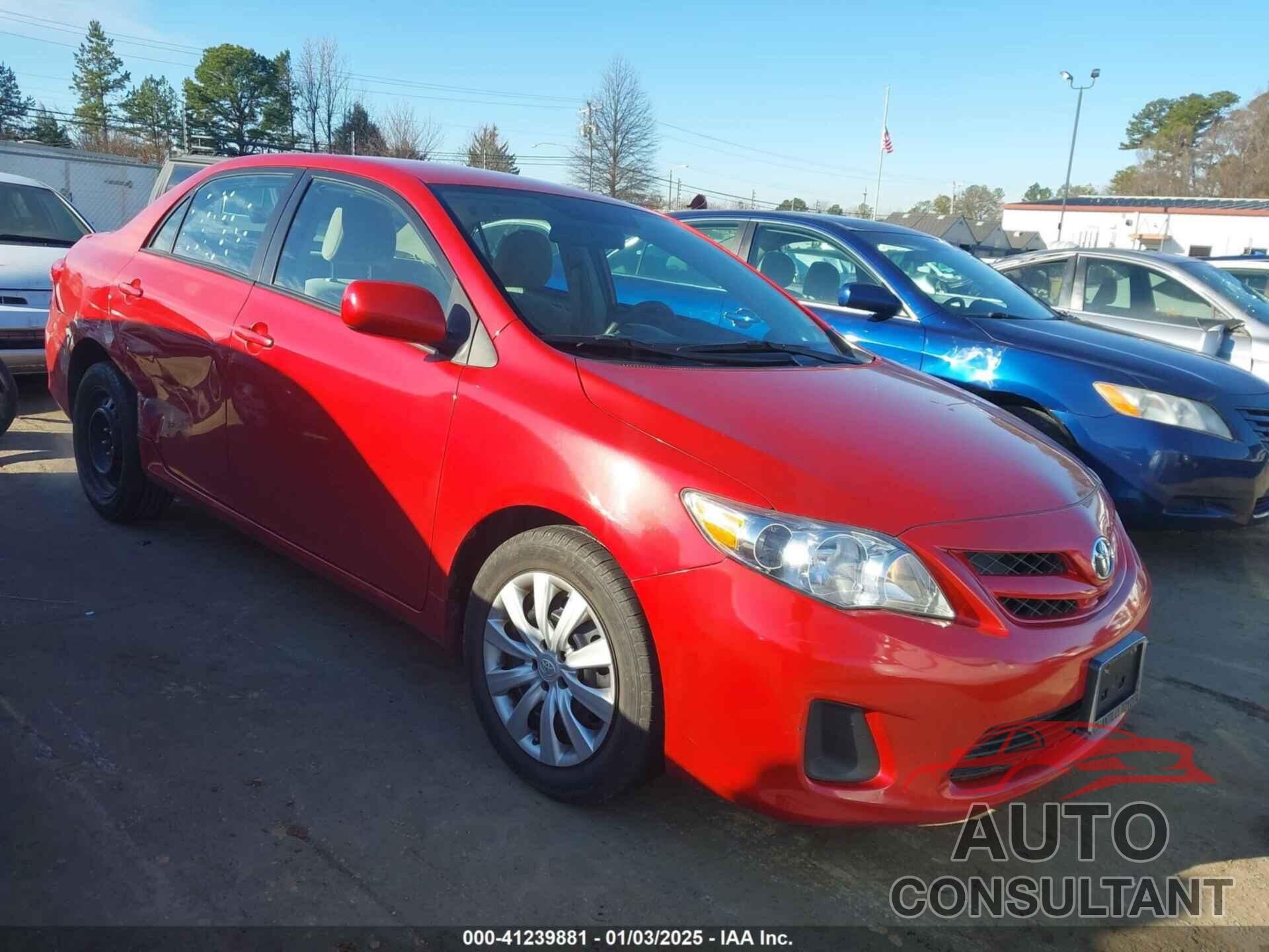 TOYOTA COROLLA 2012 - 2T1BU4EE6CC876137
