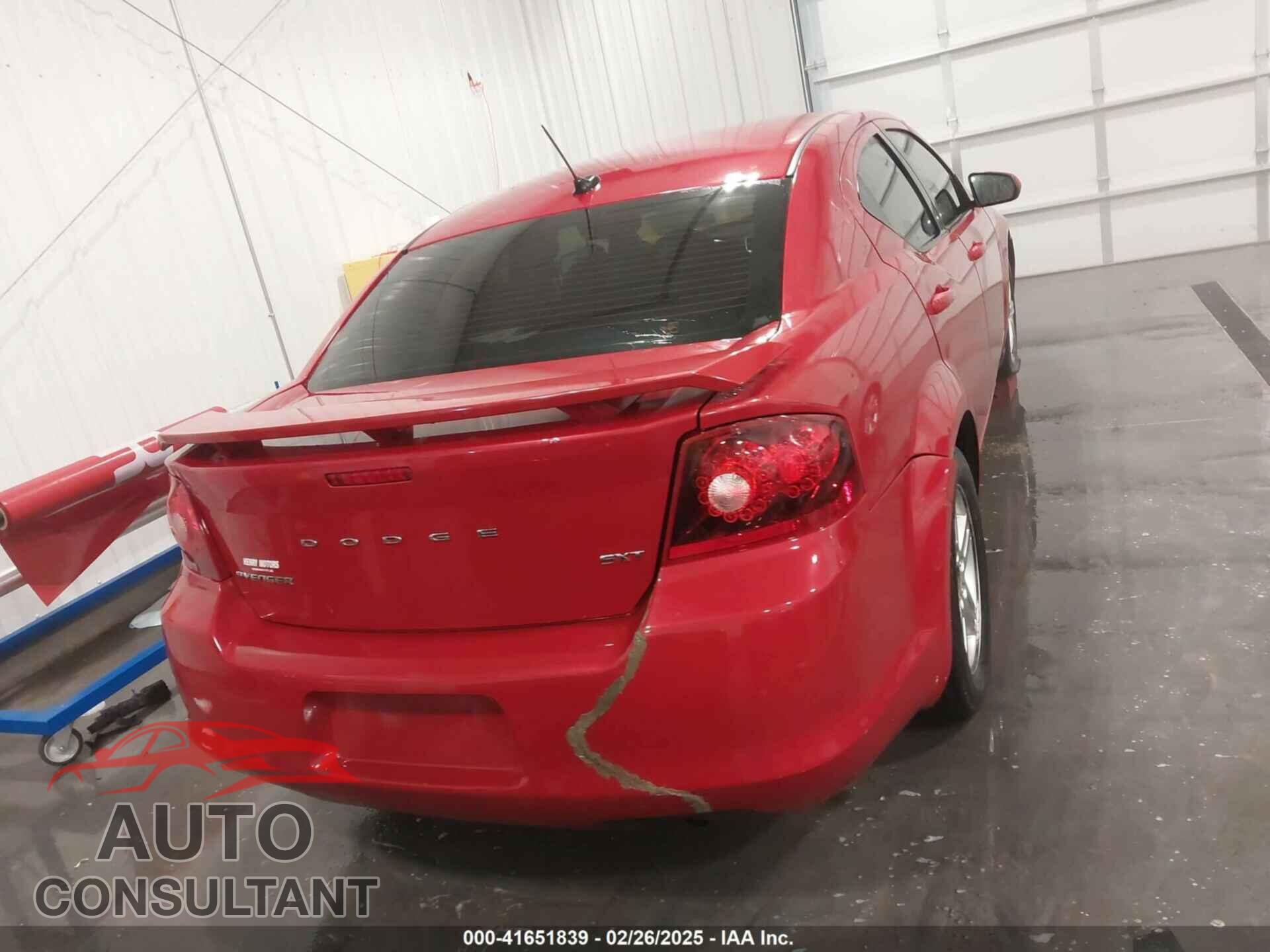 DODGE AVENGER 2013 - 1C3CDZCB5DN547992