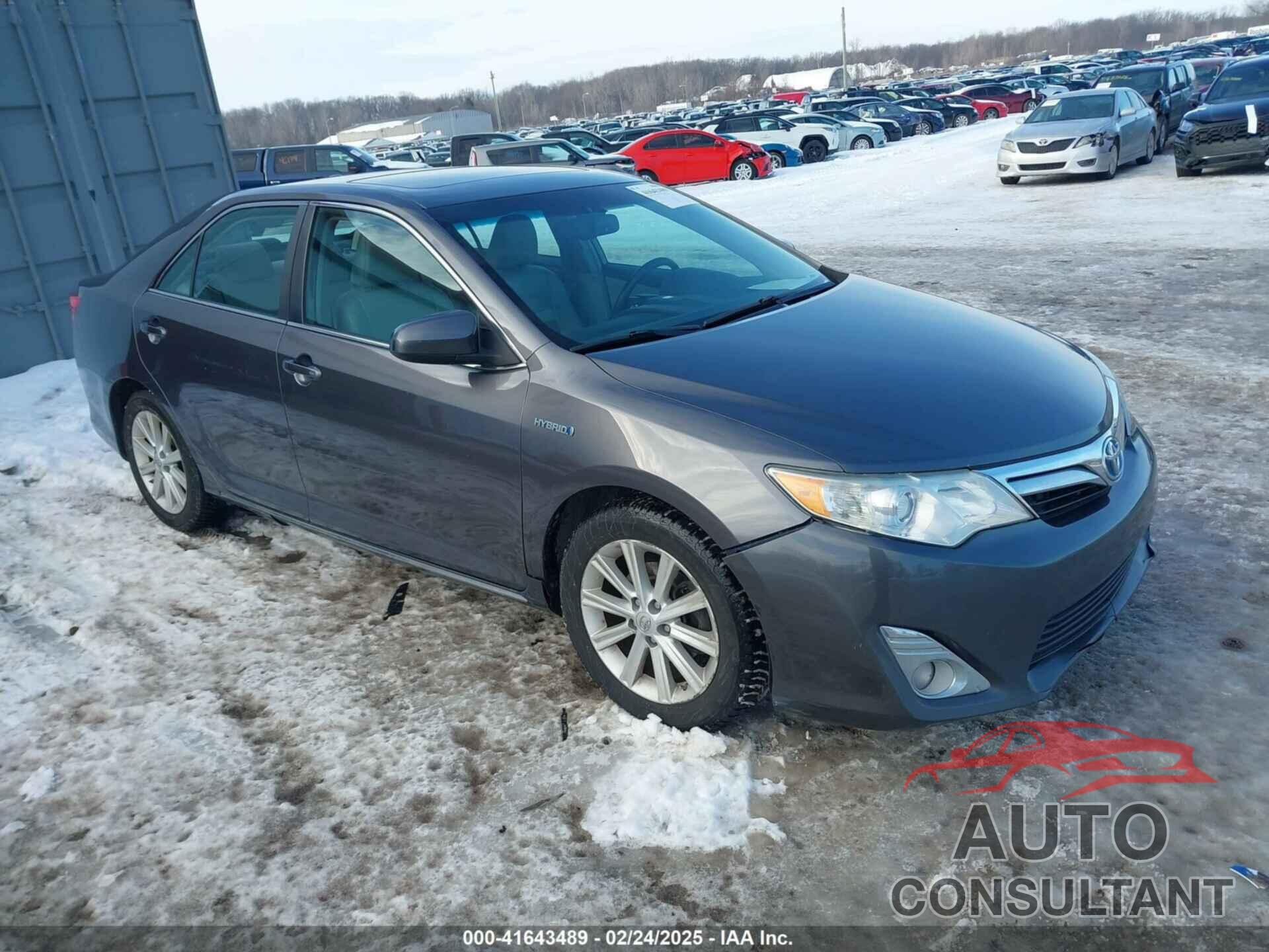 TOYOTA CAMRY HYBRID 2013 - 4T1BD1FK2DU090595