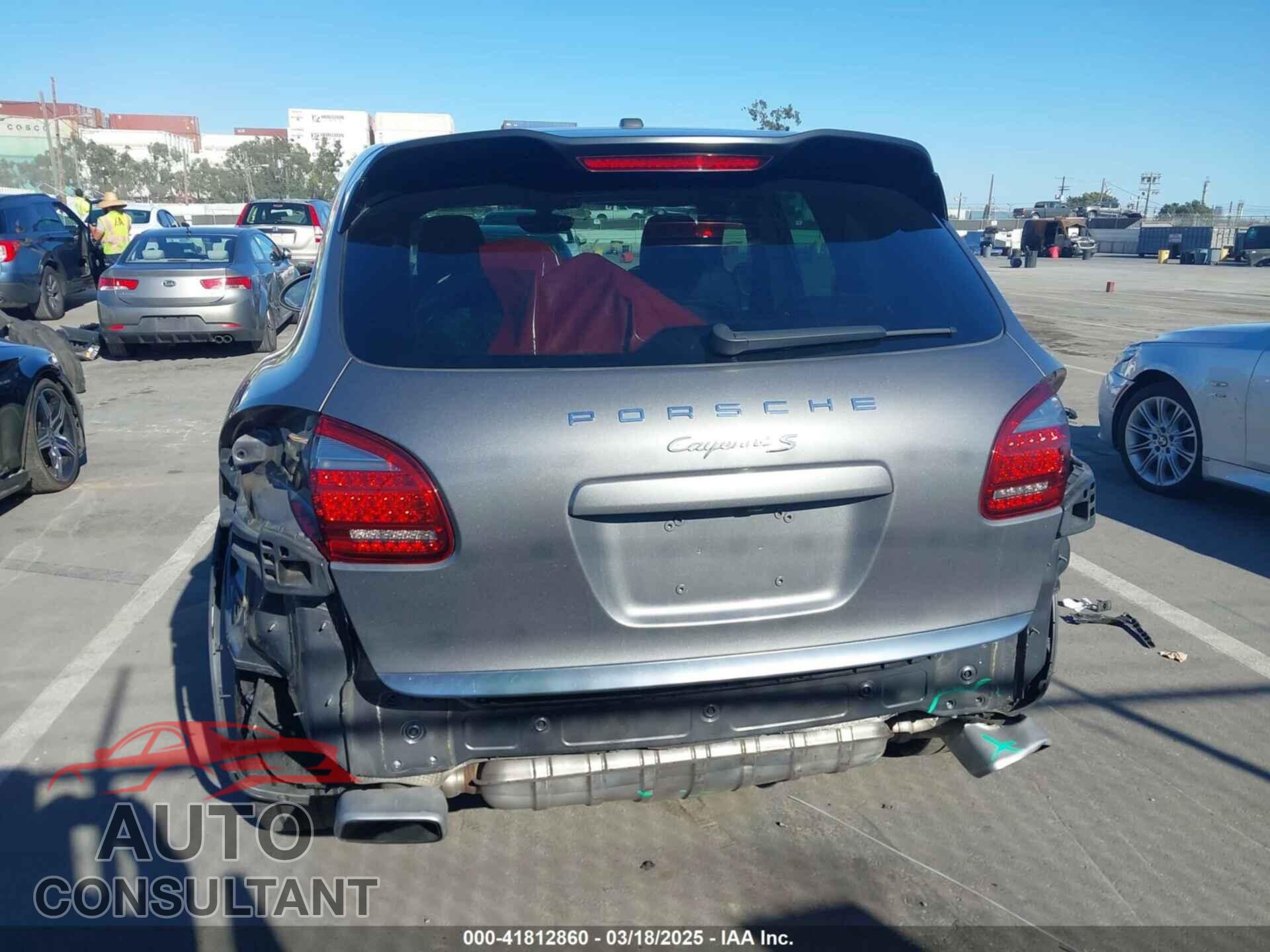 PORSCHE CAYENNE 2013 - WP1AB2A29DLA83568