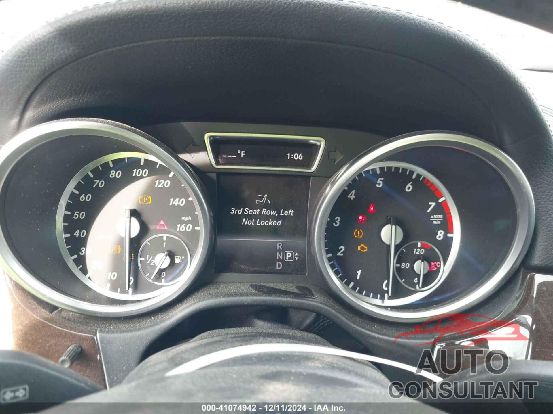 MERCEDES-BENZ GL 450 2014 - 4JGDF7CE6EA309887