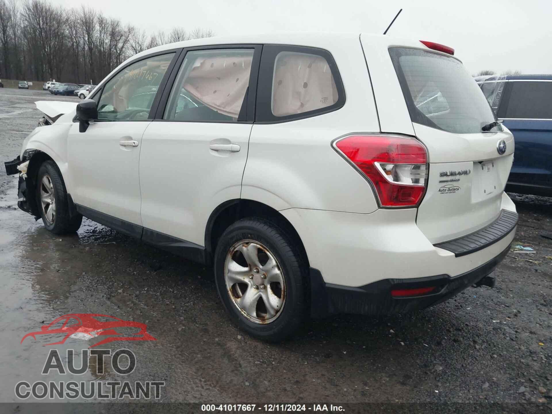 SUBARU FORESTER 2015 - JF2SJAAC9FH445272
