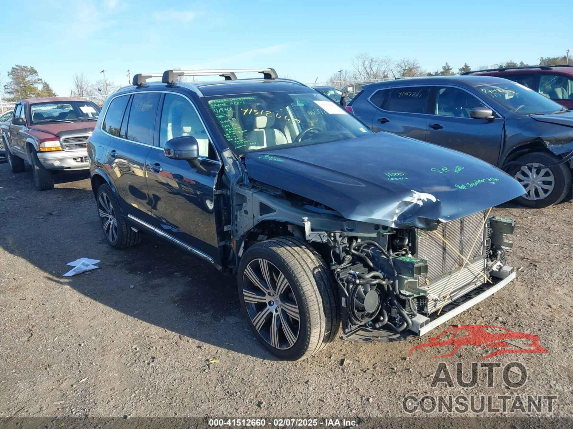 VOLVO XC90 RECHARGE PLUG-IN HYBRID 2022 - YV4BR00L9N1790812