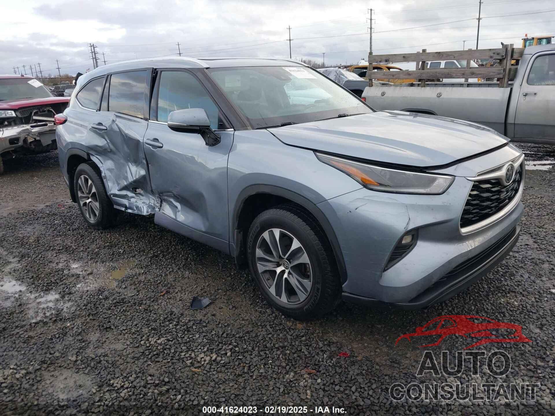 TOYOTA HIGHLANDER 2021 - 5TDGZRBH1MS121182