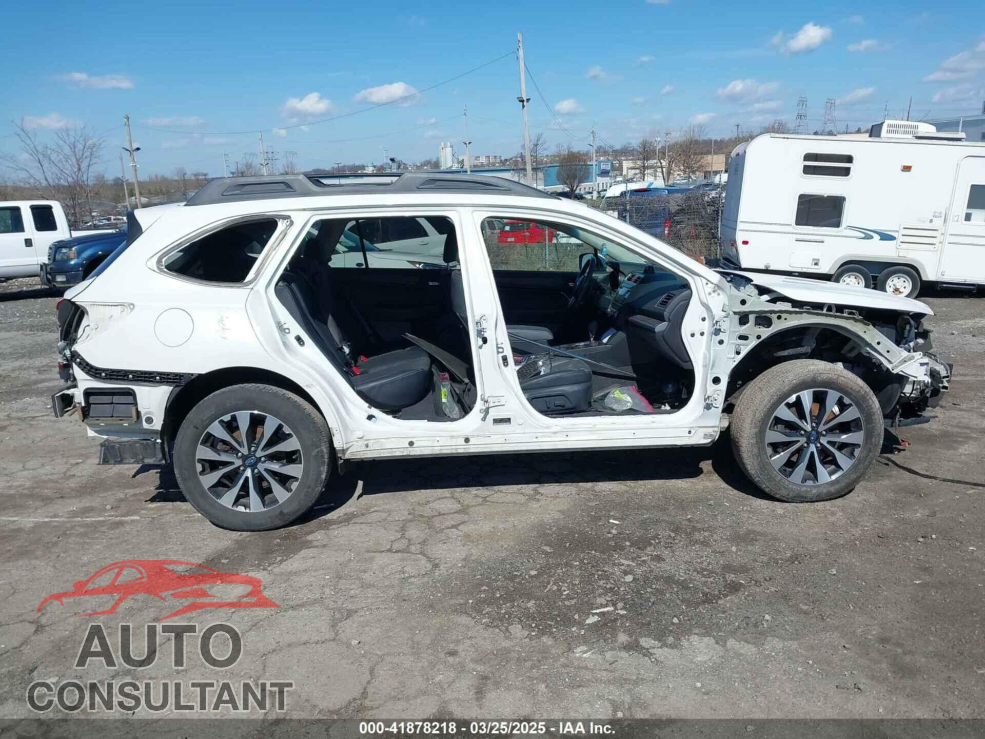 SUBARU OUTBACK 2017 - 4S4BSANC7H3341882
