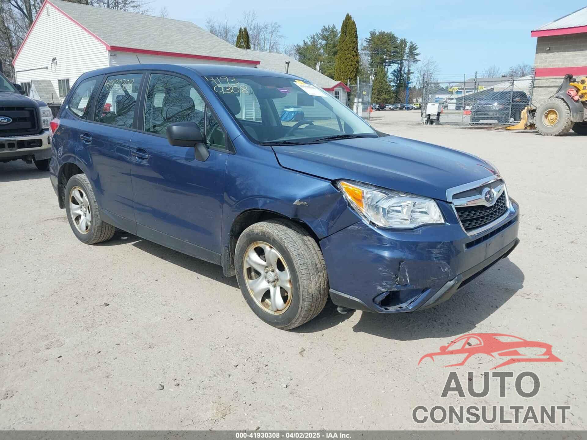 SUBARU FORESTER 2014 - JF2SJAAC0EH478868
