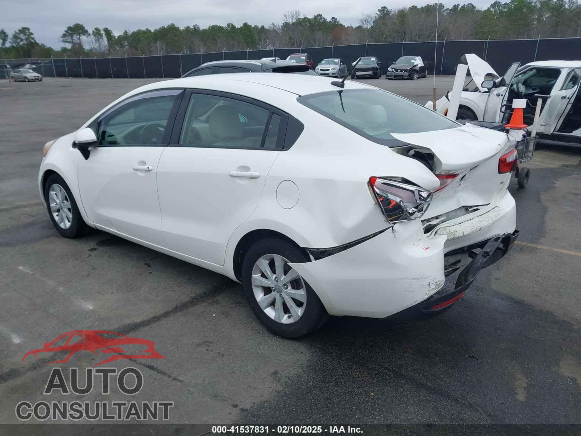 KIA RIO 2013 - KNADN4A35D6239997