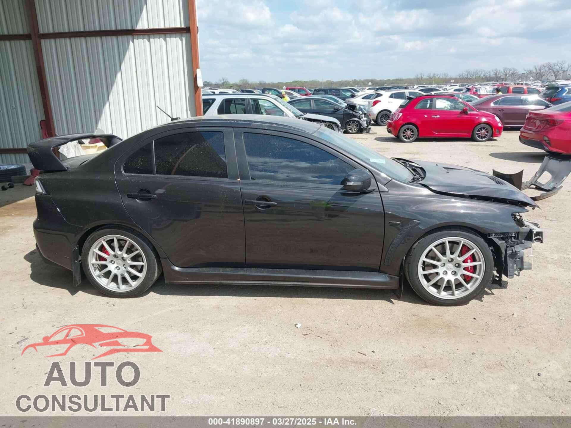 MITSUBISHI LANCER EVOLUTION 2015 - JA32W8FV2FU020047