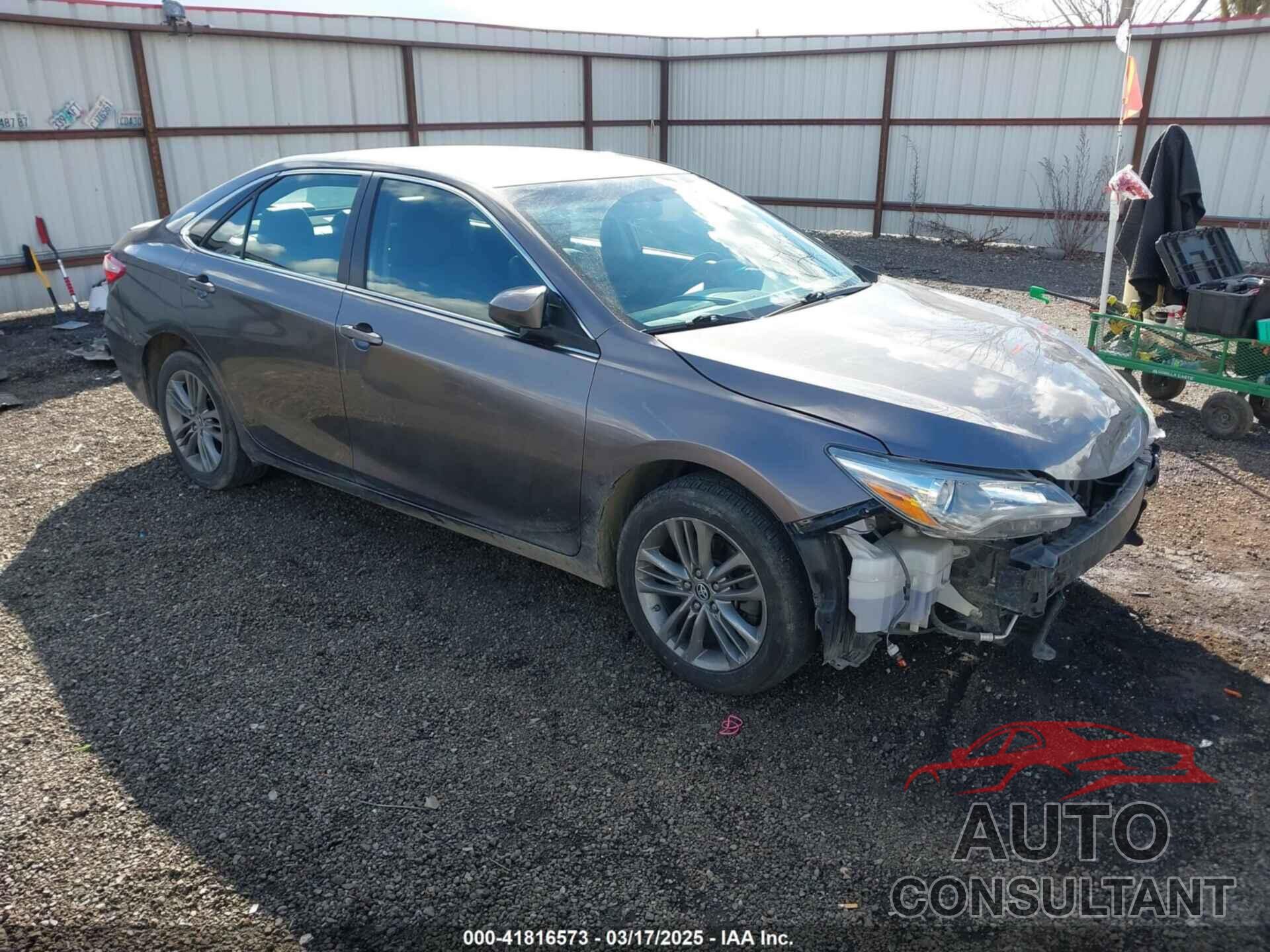 TOYOTA CAMRY 2015 - 4T1BF1FKXFU917899