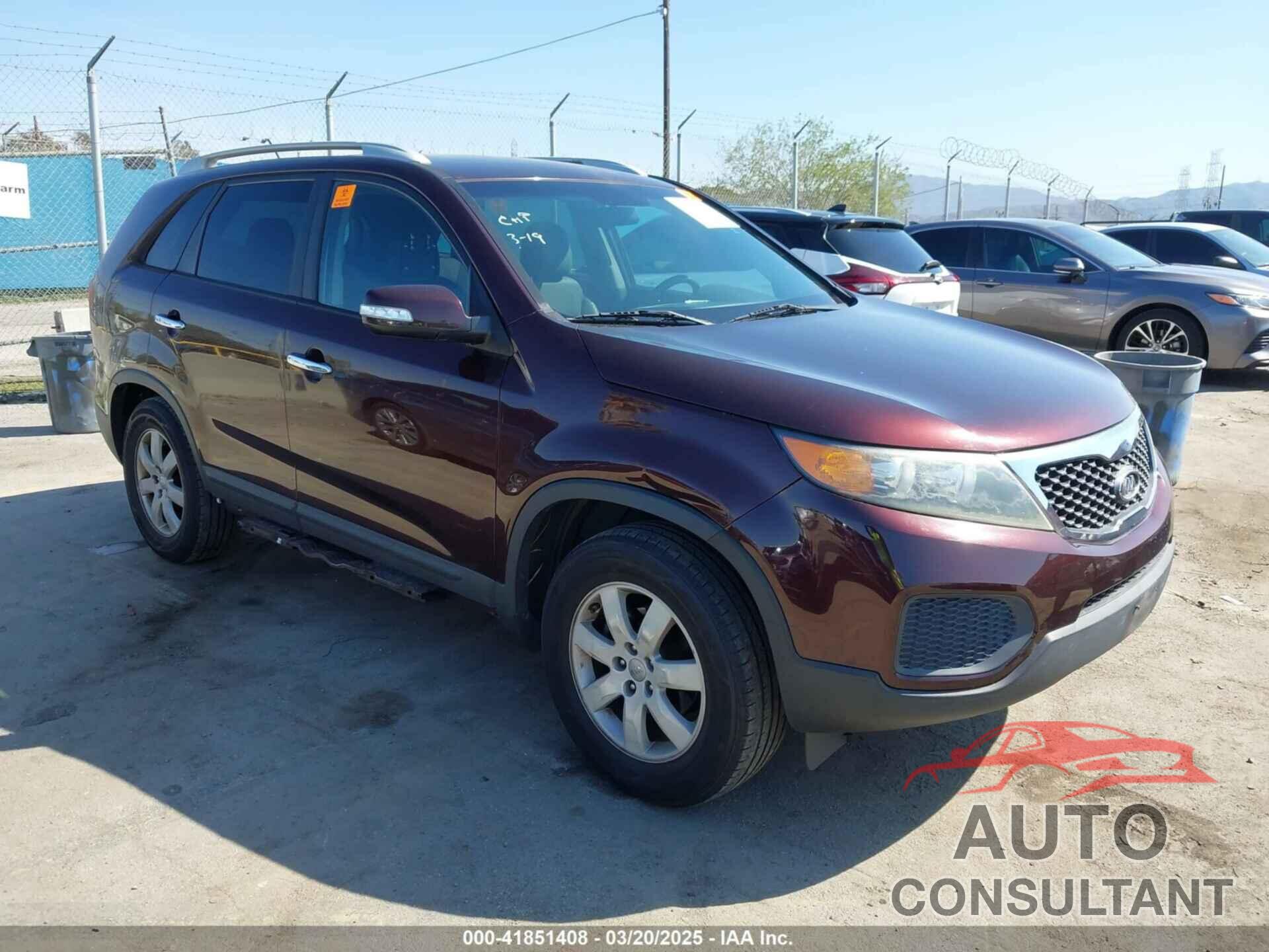 KIA SORENTO 2012 - 5XYKT4A27CG280165