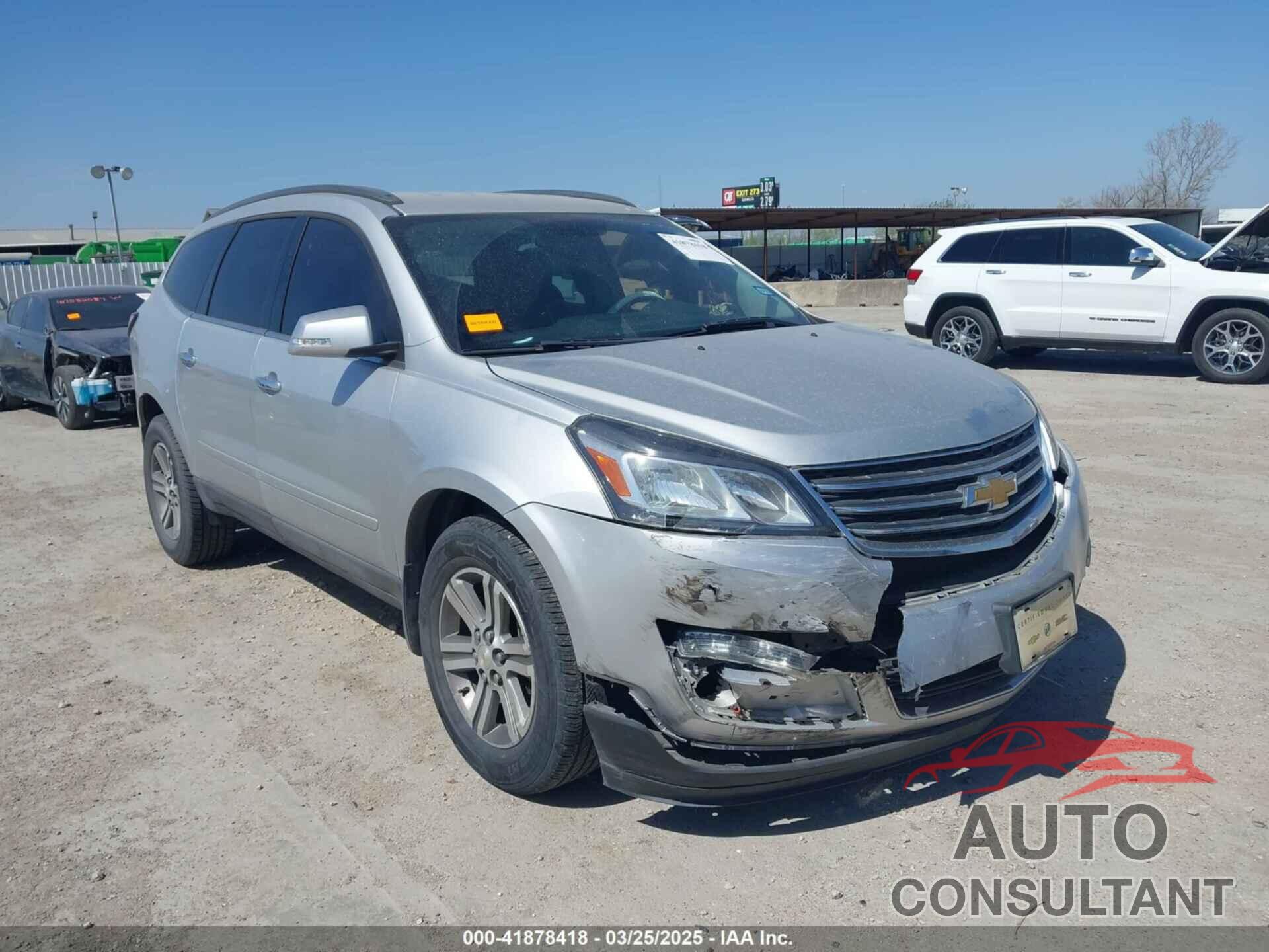 CHEVROLET TRAVERSE 2016 - 1GNKRHKD3GJ129665