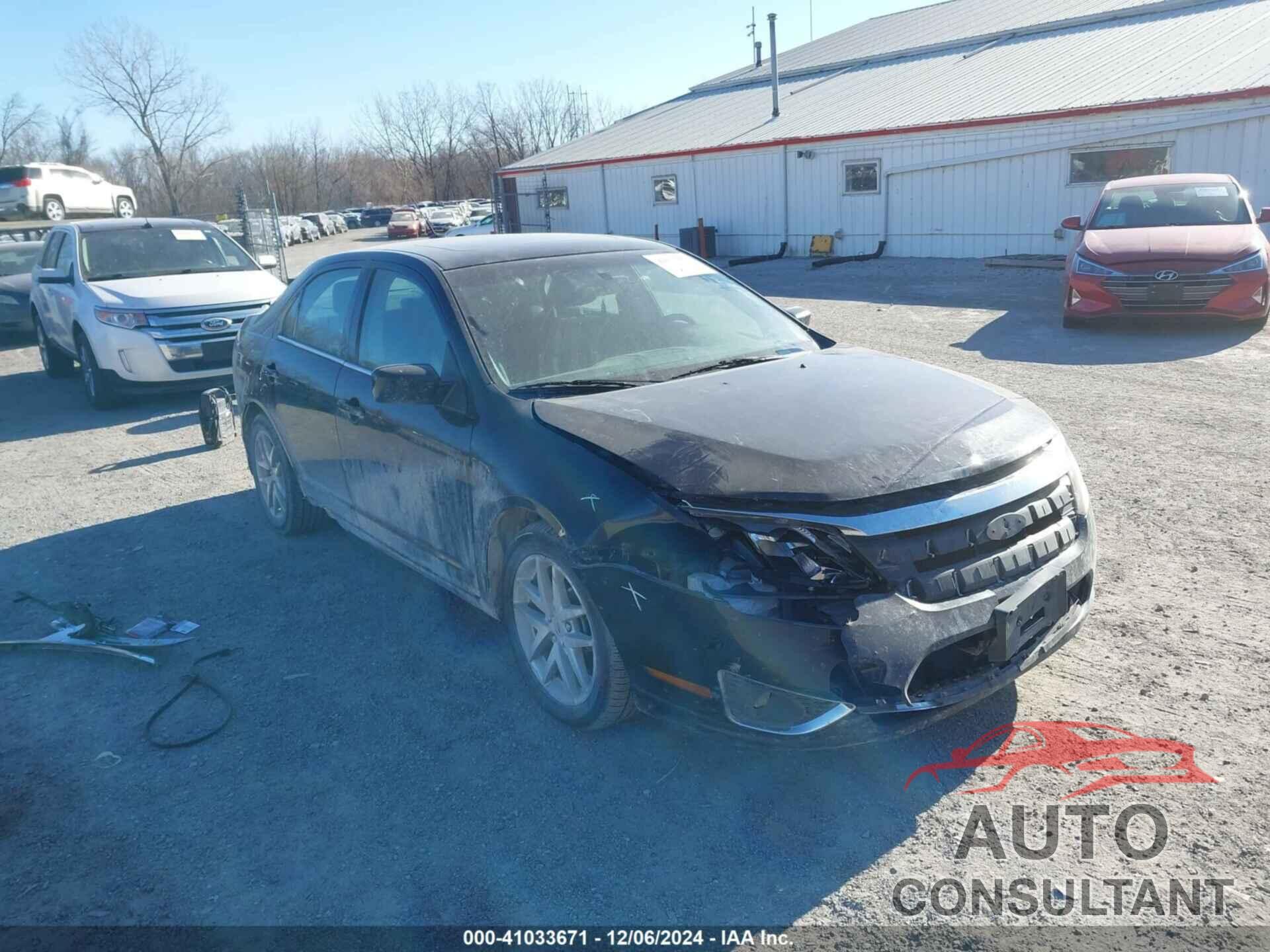 FORD FUSION 2012 - 3FAHP0JA3CR149180