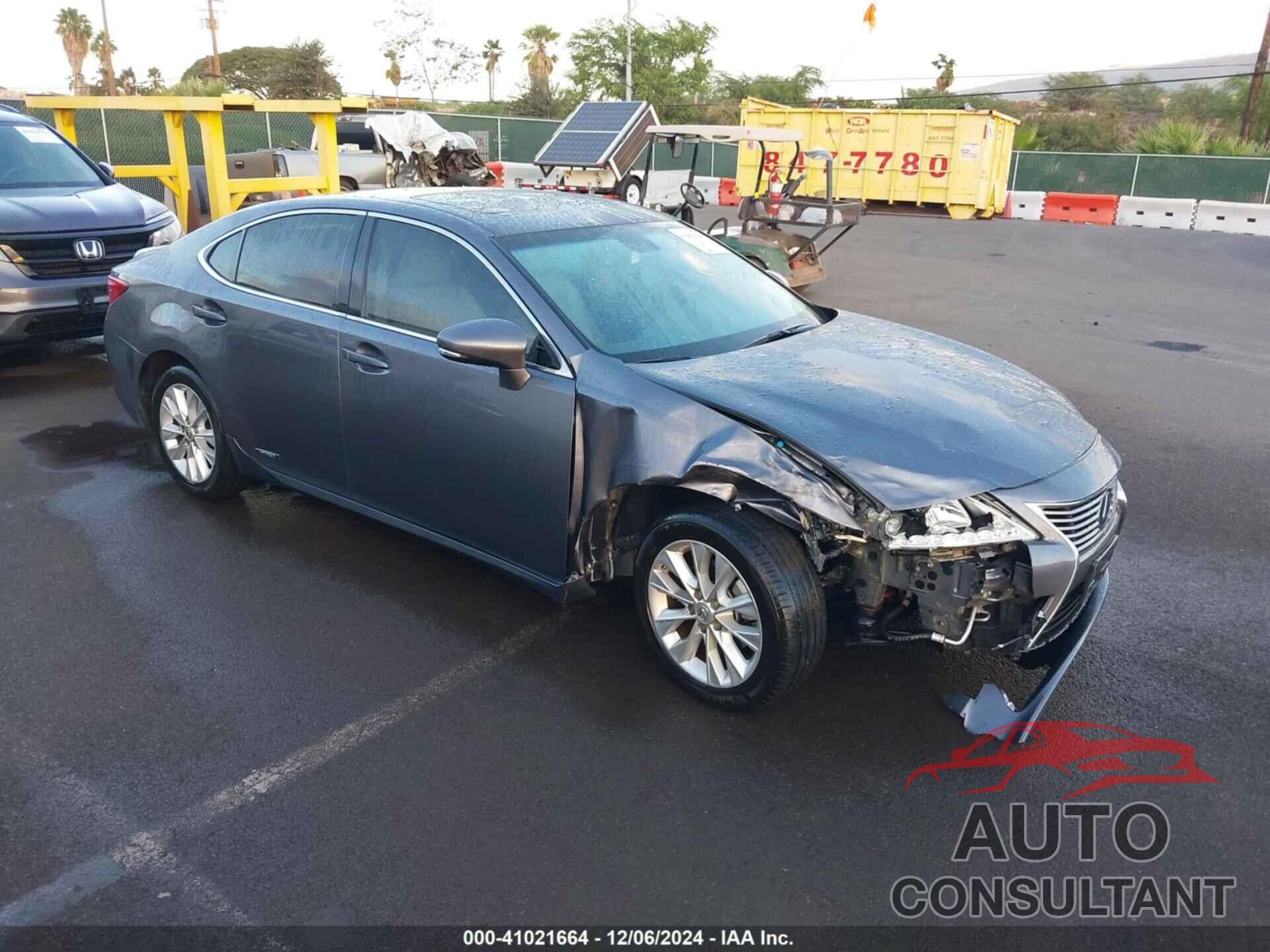 LEXUS ES 300H 2014 - JTHBW1GGXE2052567