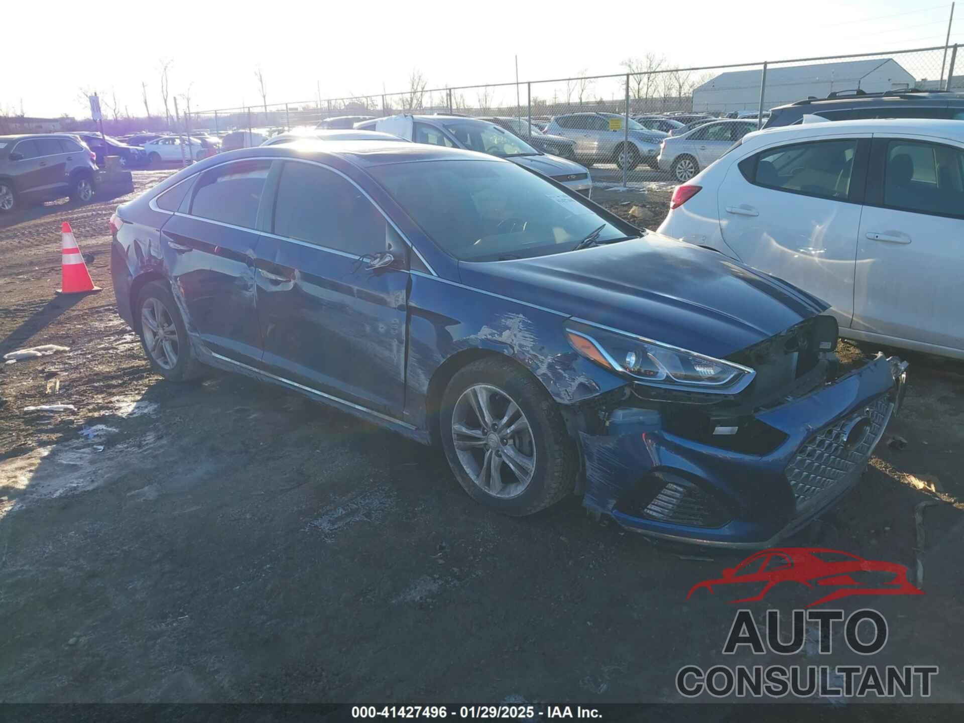 HYUNDAI SONATA 2018 - 5NPE34AF3JH614889