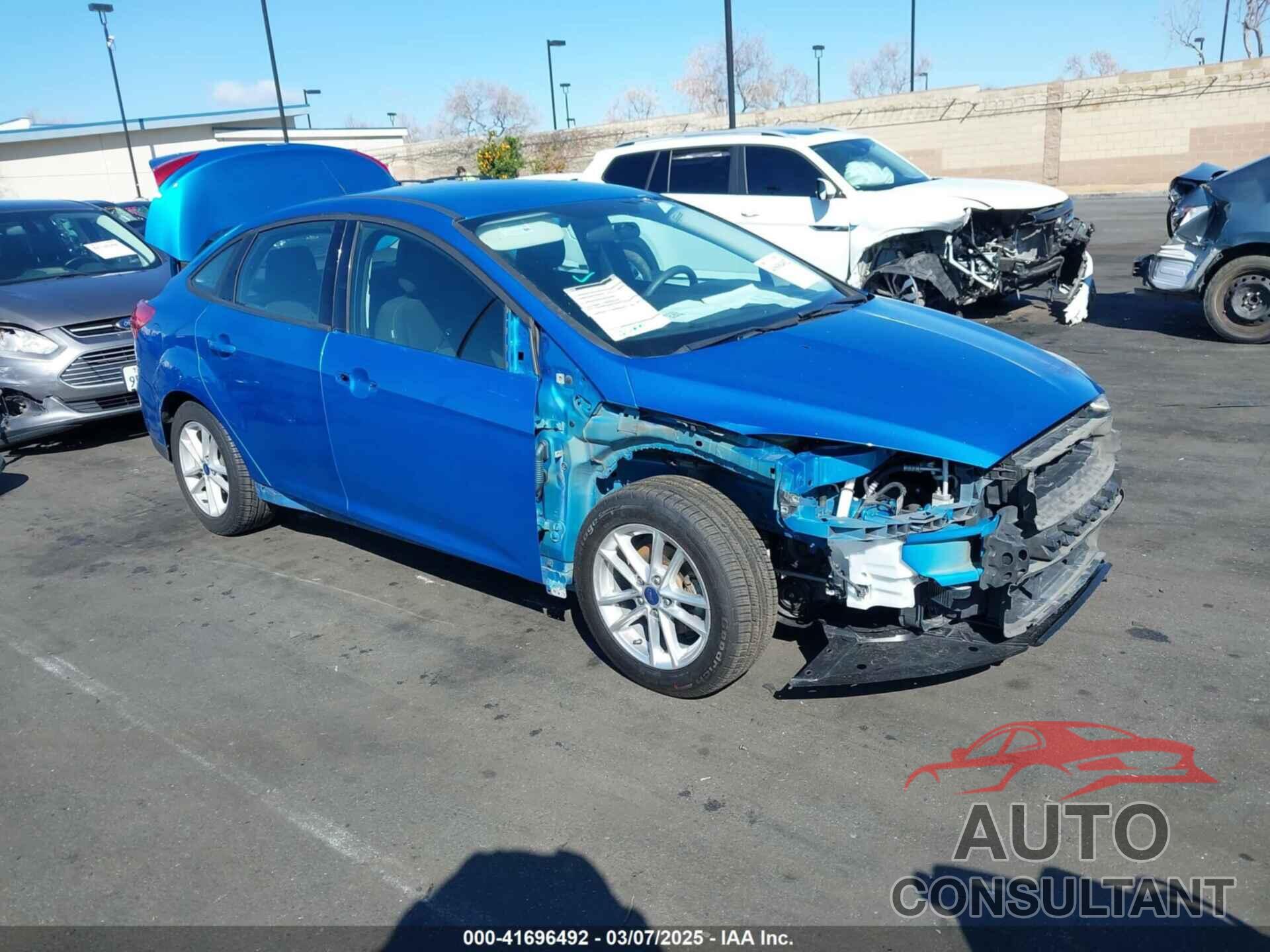 FORD FOCUS 2017 - 1FADP3F21HL246837
