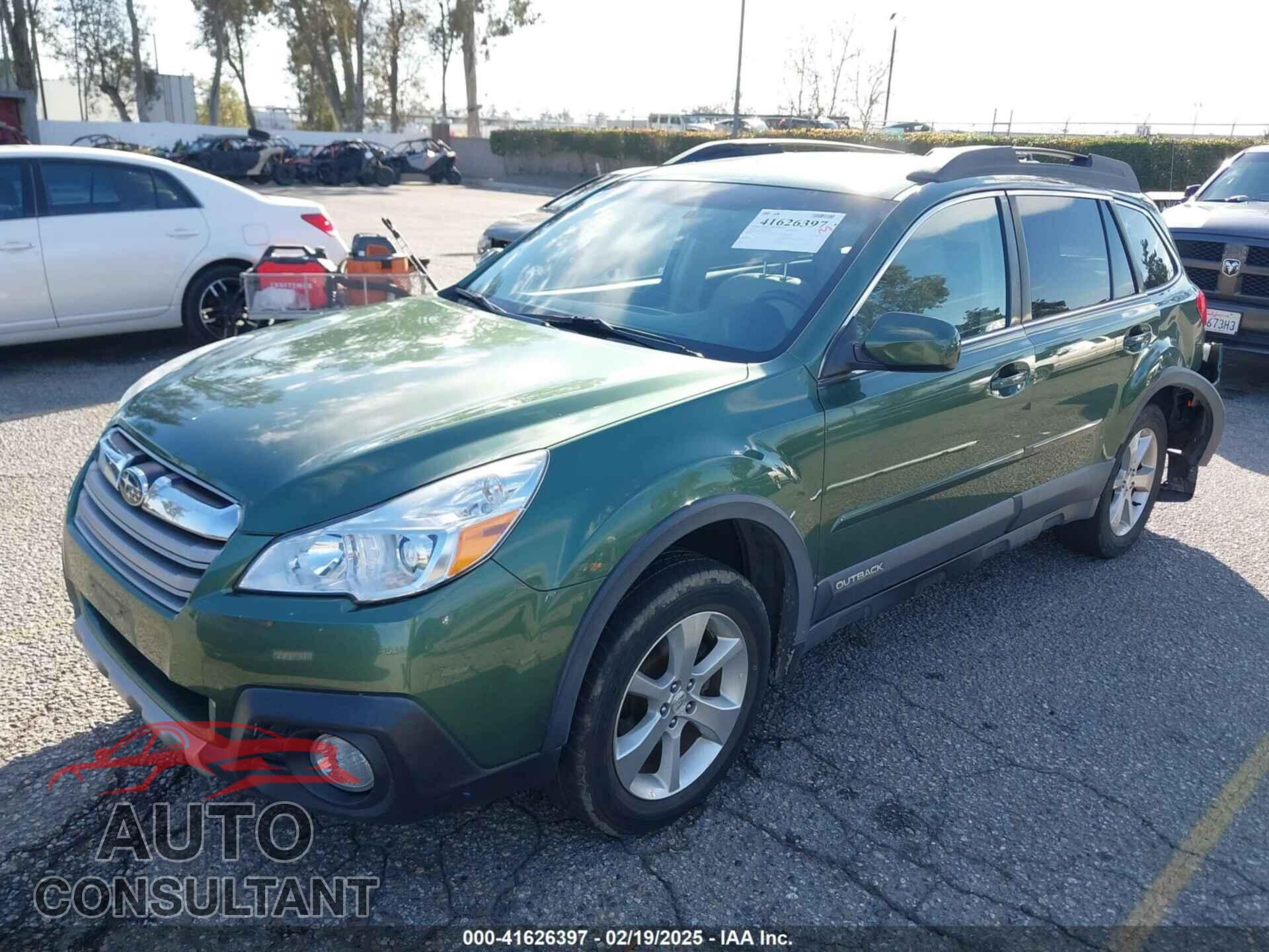 SUBARU OUTBACK 2014 - 4S4BRBLC9E3238964