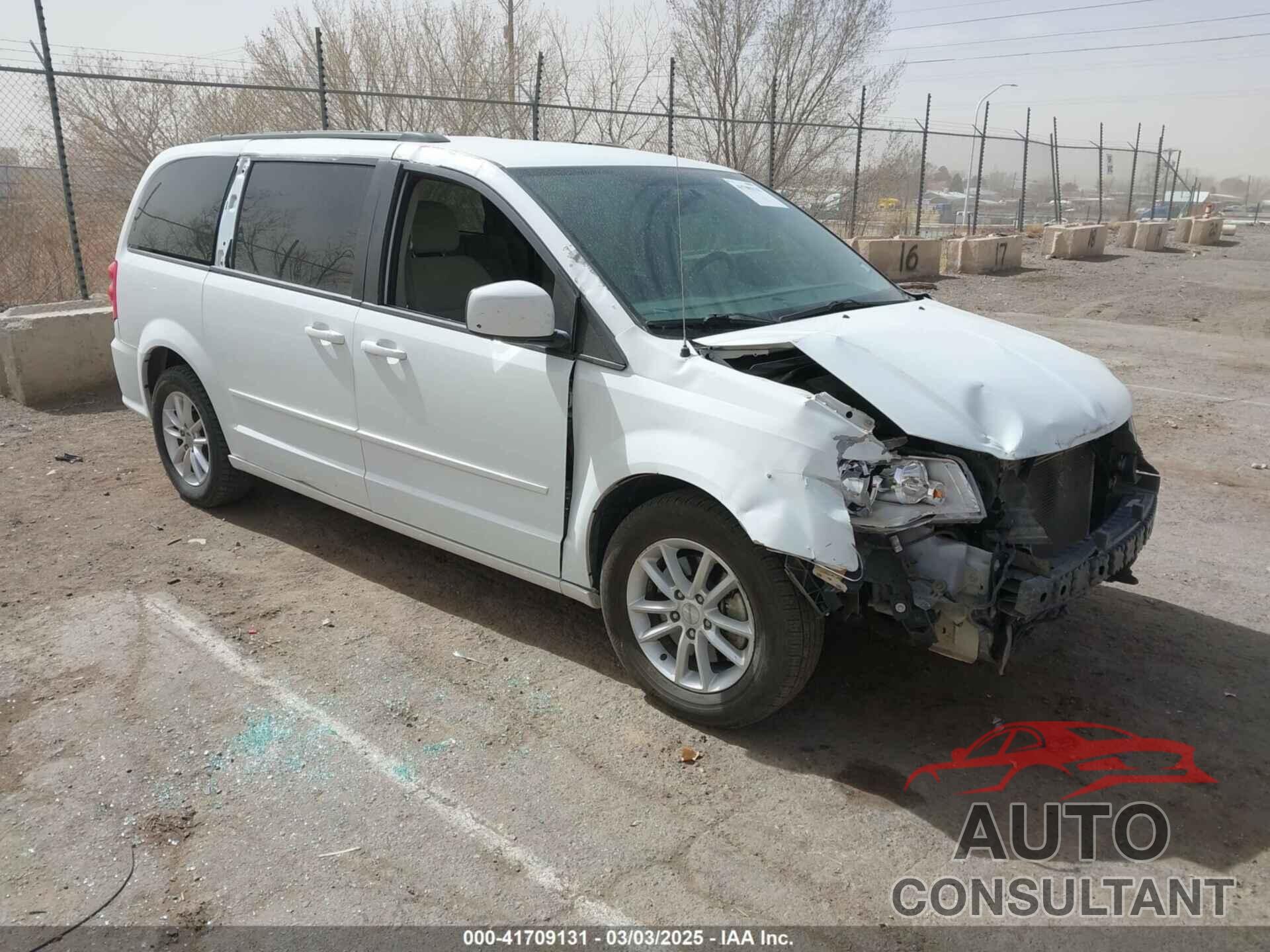 DODGE GRAND CARAVAN 2016 - 2C4RDGCG3GR372526