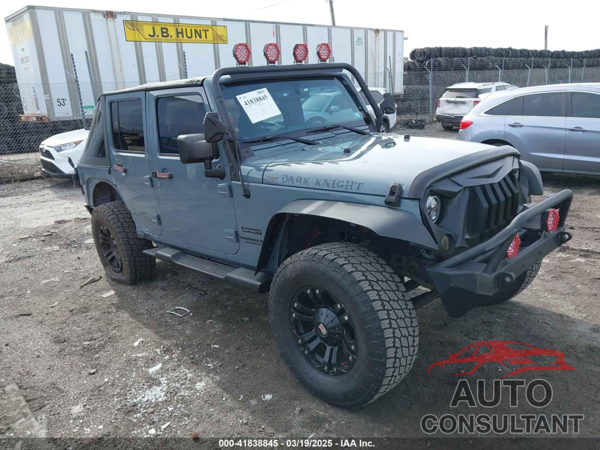 JEEP WRANGLER UNLIMITED 2015 - 1C4HJWDG9FL530808