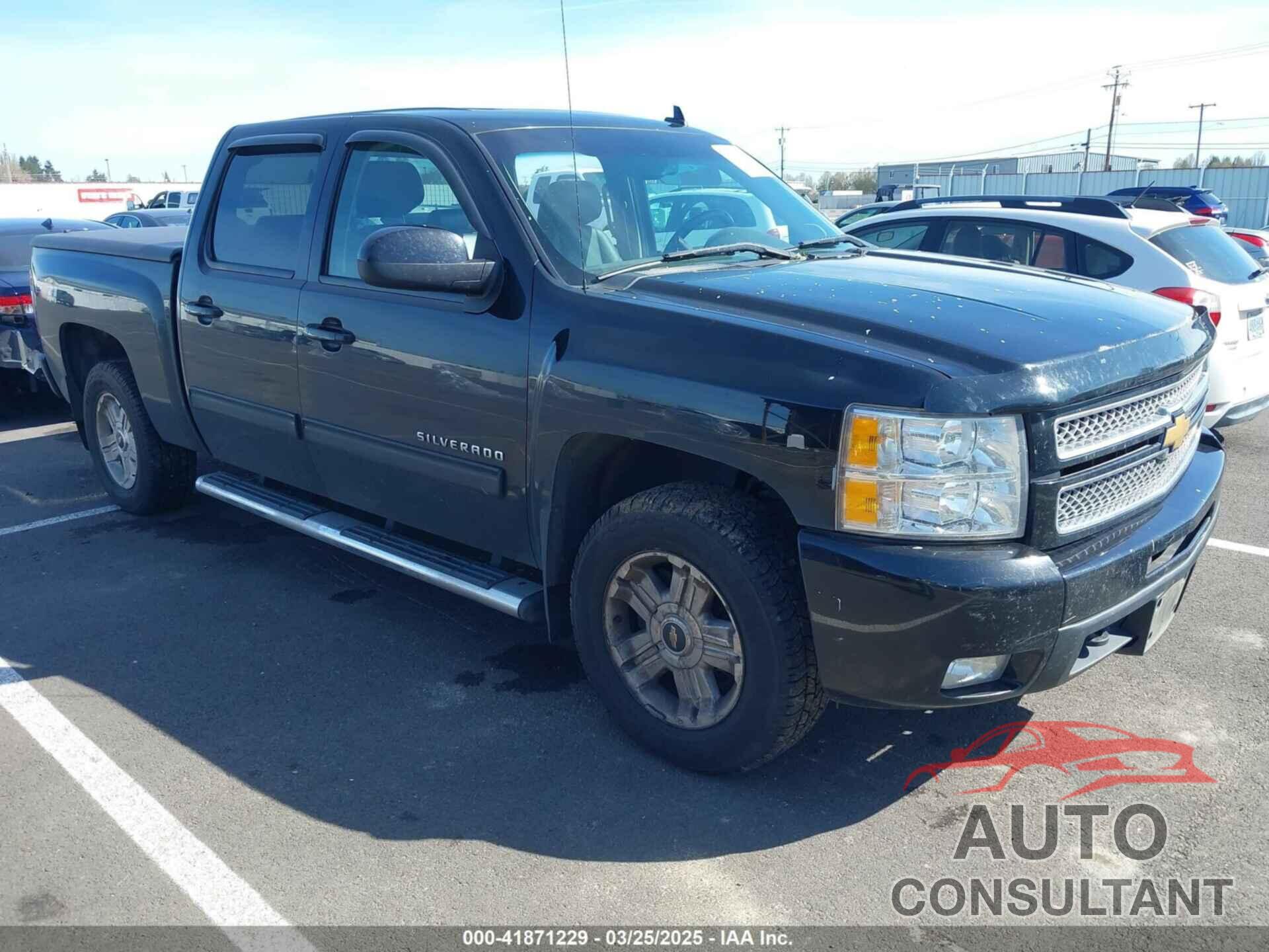 CHEVROLET SILVERADO 1500 2013 - 3GCPKTE71DG220104