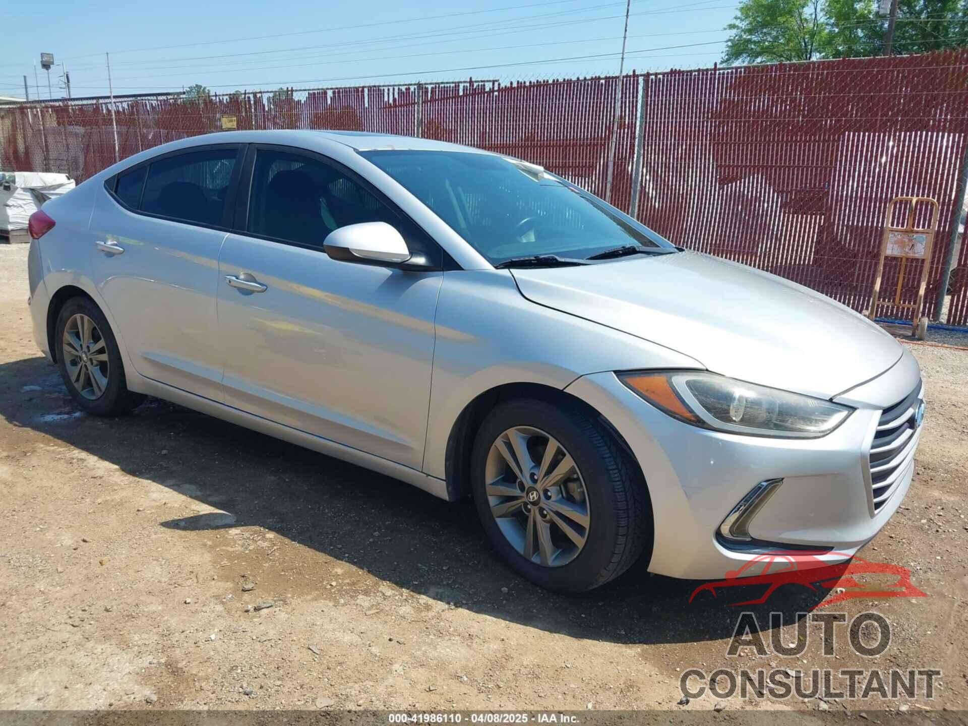 HYUNDAI ELANTRA 2018 - 5NPD84LF5JH269858