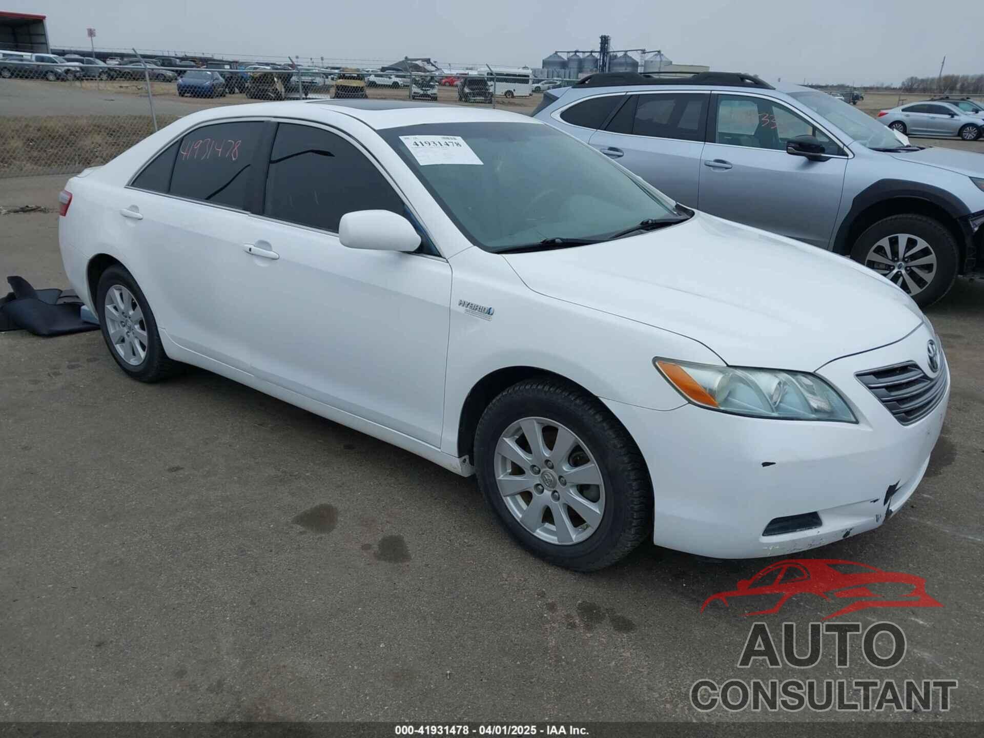TOYOTA CAMRY HYBRID 2009 - 4T1BB46K69U103783