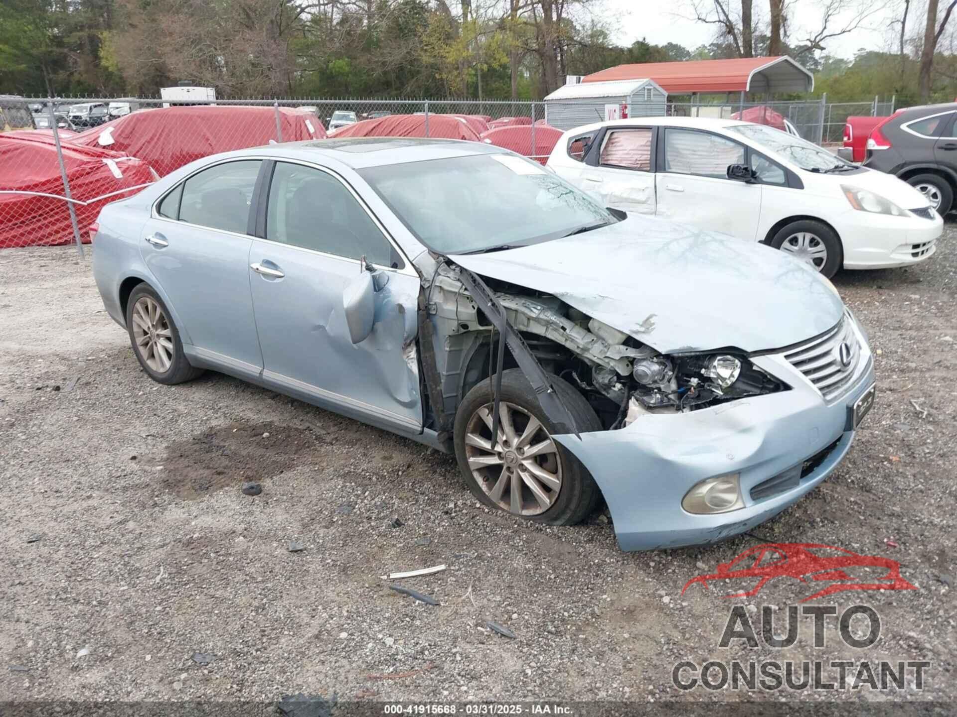 LEXUS ES 350 2010 - JTHBK1EGXA2344454