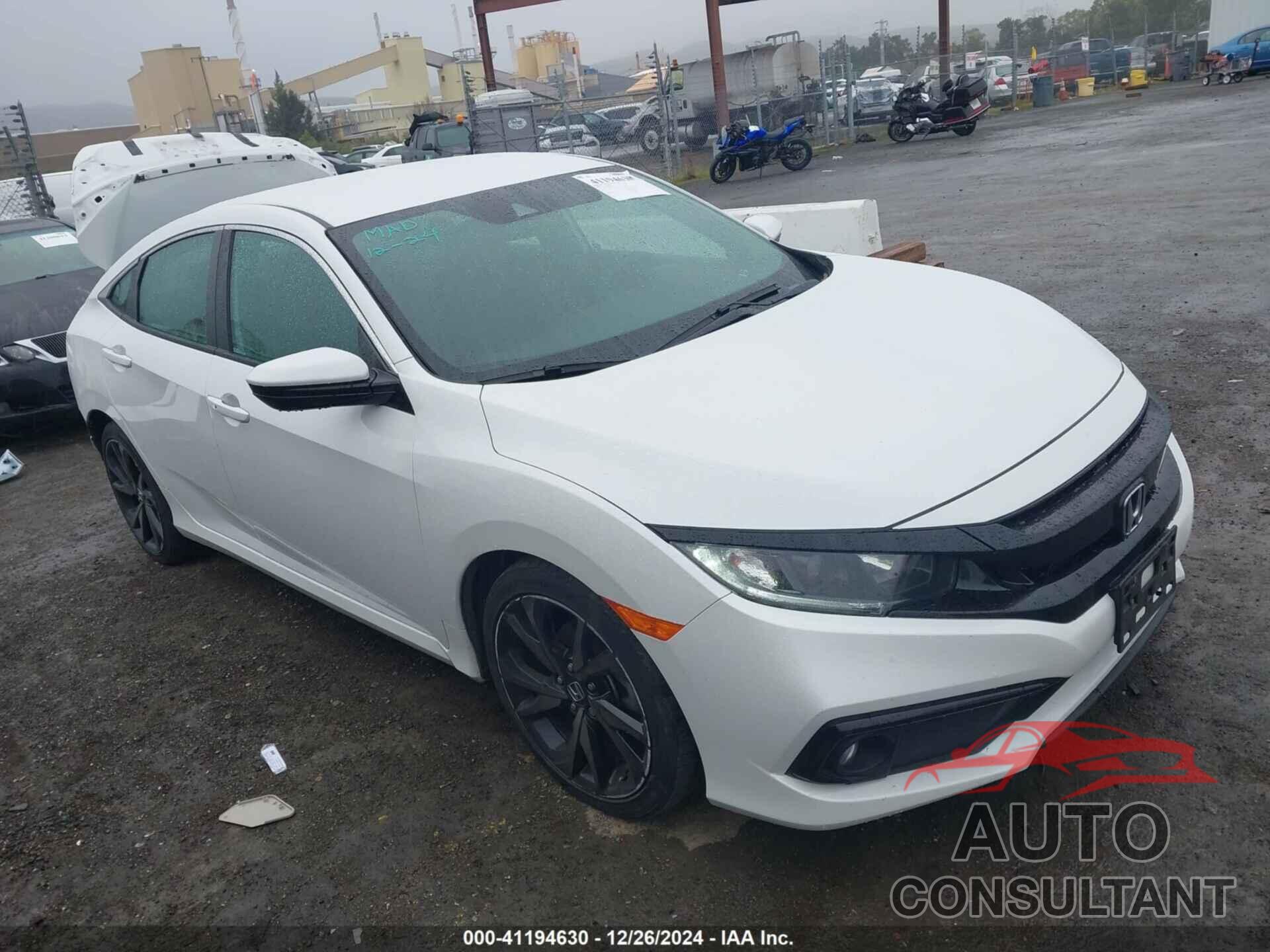 HONDA CIVIC 2021 - 2HGFC2F86MH542345