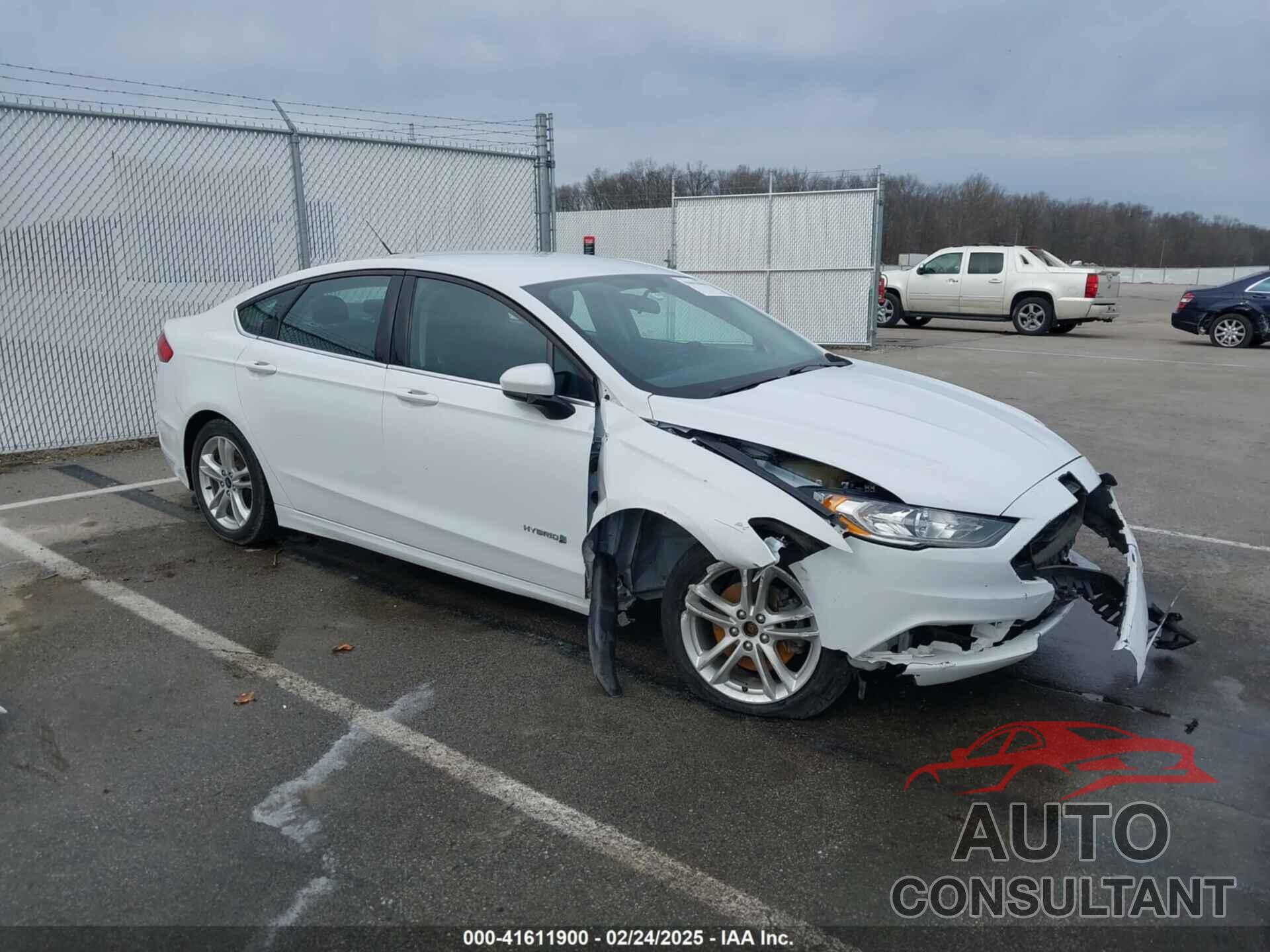 FORD FUSION HYBRID 2018 - 3FA6P0LUXJR193656