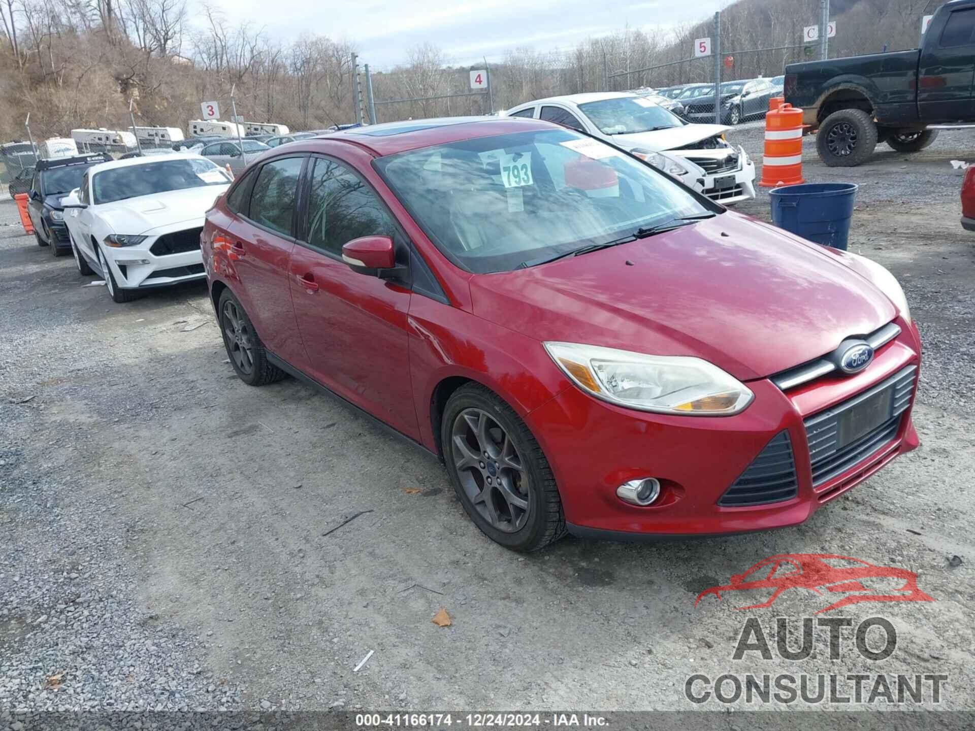 FORD FOCUS 2013 - 1FADP3F26DL236265