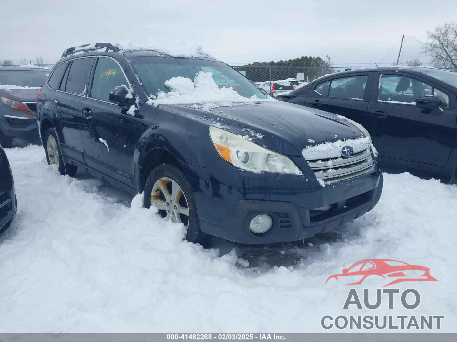 SUBARU OUTBACK 2013 - 4S4BRBCC4D3301354