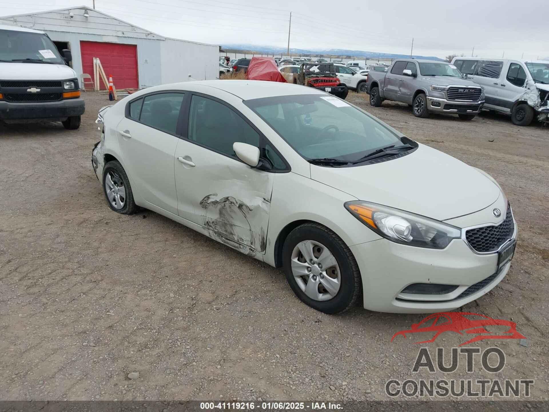 KIA FORTE 2015 - KNAFK4A68F5292147