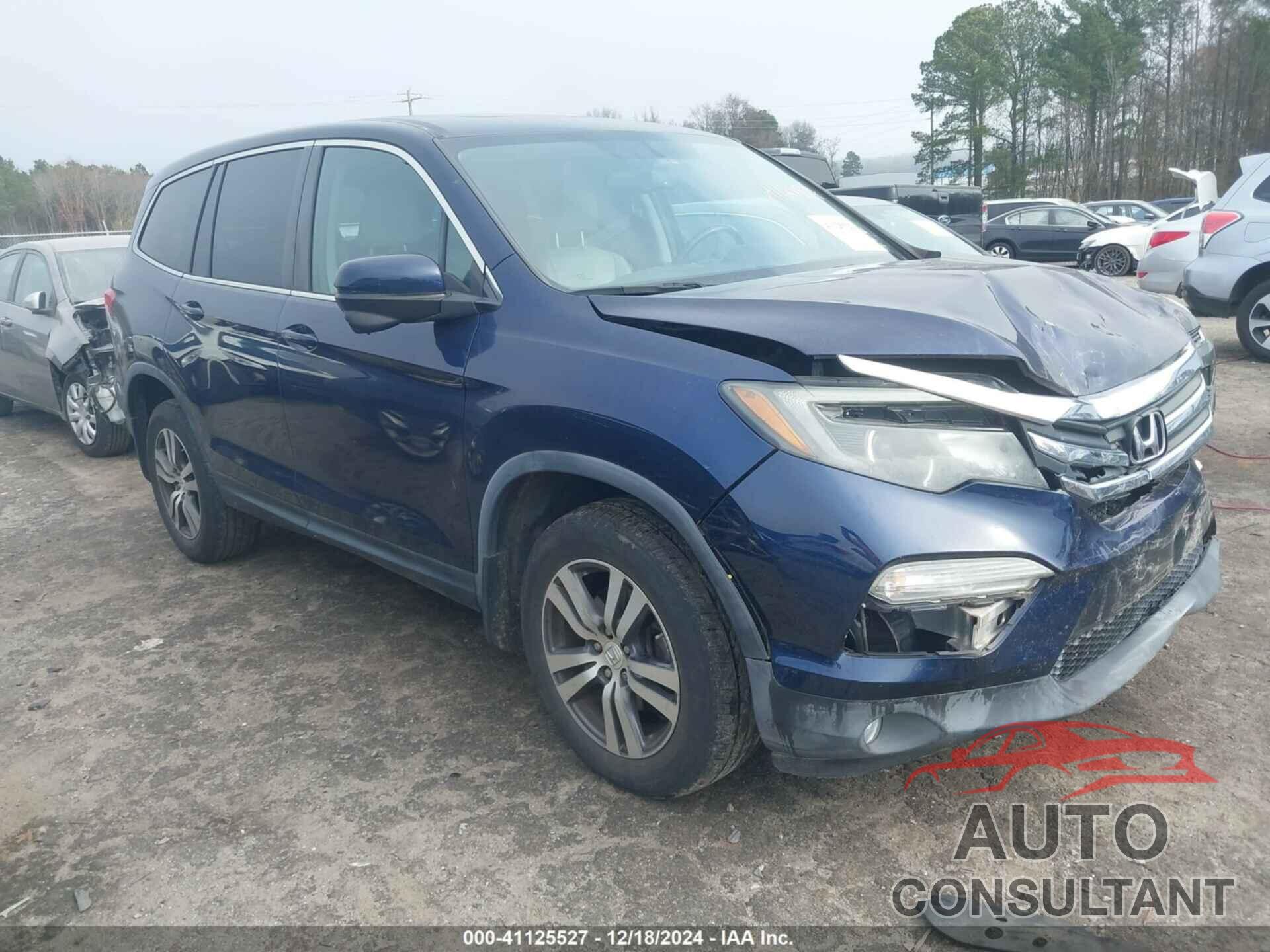 HONDA PILOT 2017 - 5FNYF6H83HB003745