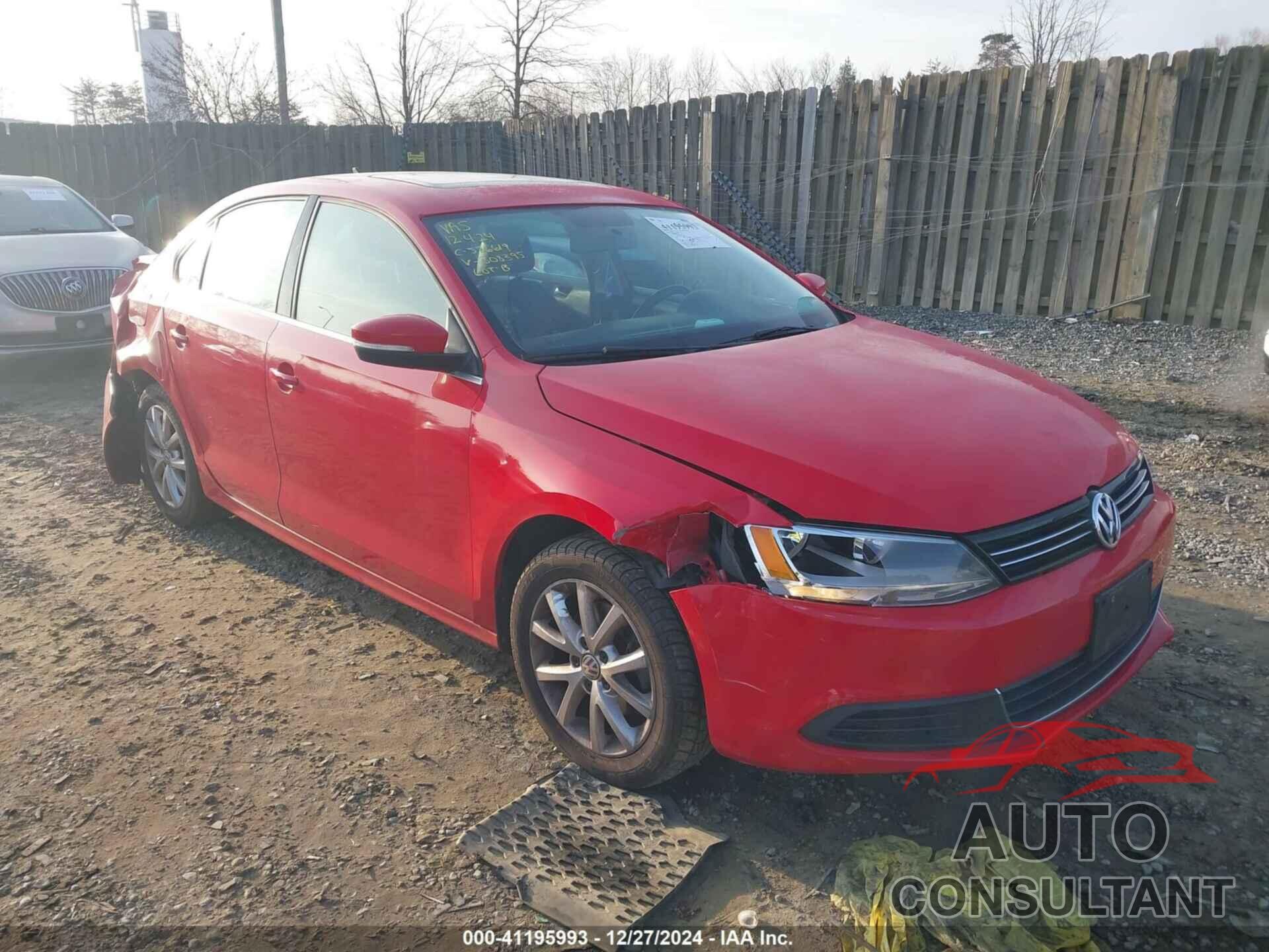 VOLKSWAGEN JETTA 2013 - 3VWDP7AJ2DM308395