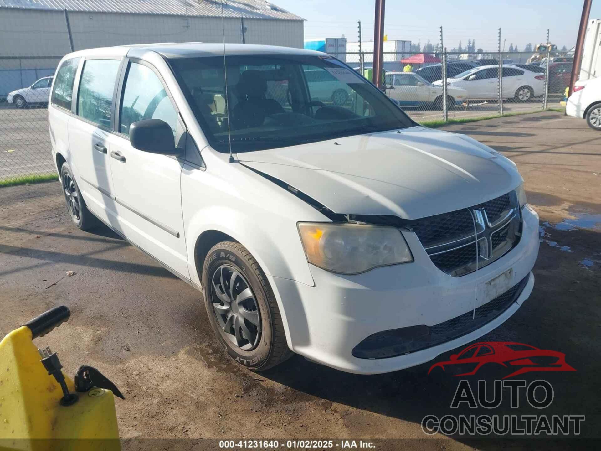 DODGE GRAND CARAVAN 2014 - 2C4RDGBG4ER197184