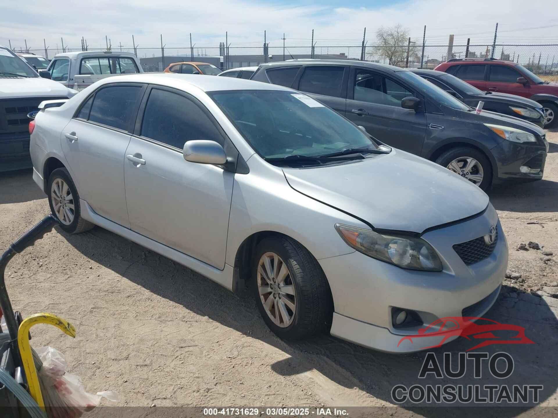 TOYOTA COROLLA 2009 - 1NXBU40E09Z009749