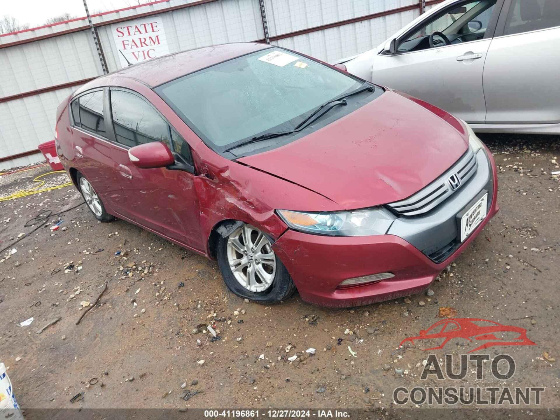 HONDA INSIGHT 2010 - JHMZE2H76AS032090