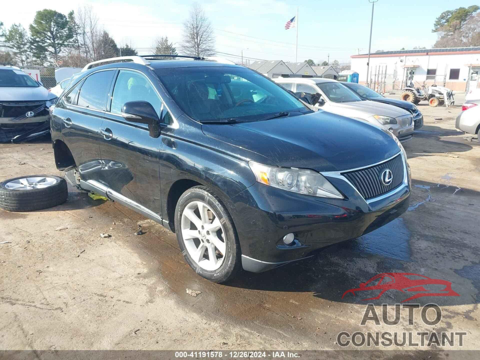 LEXUS RX 350 2011 - 2T2ZK1BA9BC049859