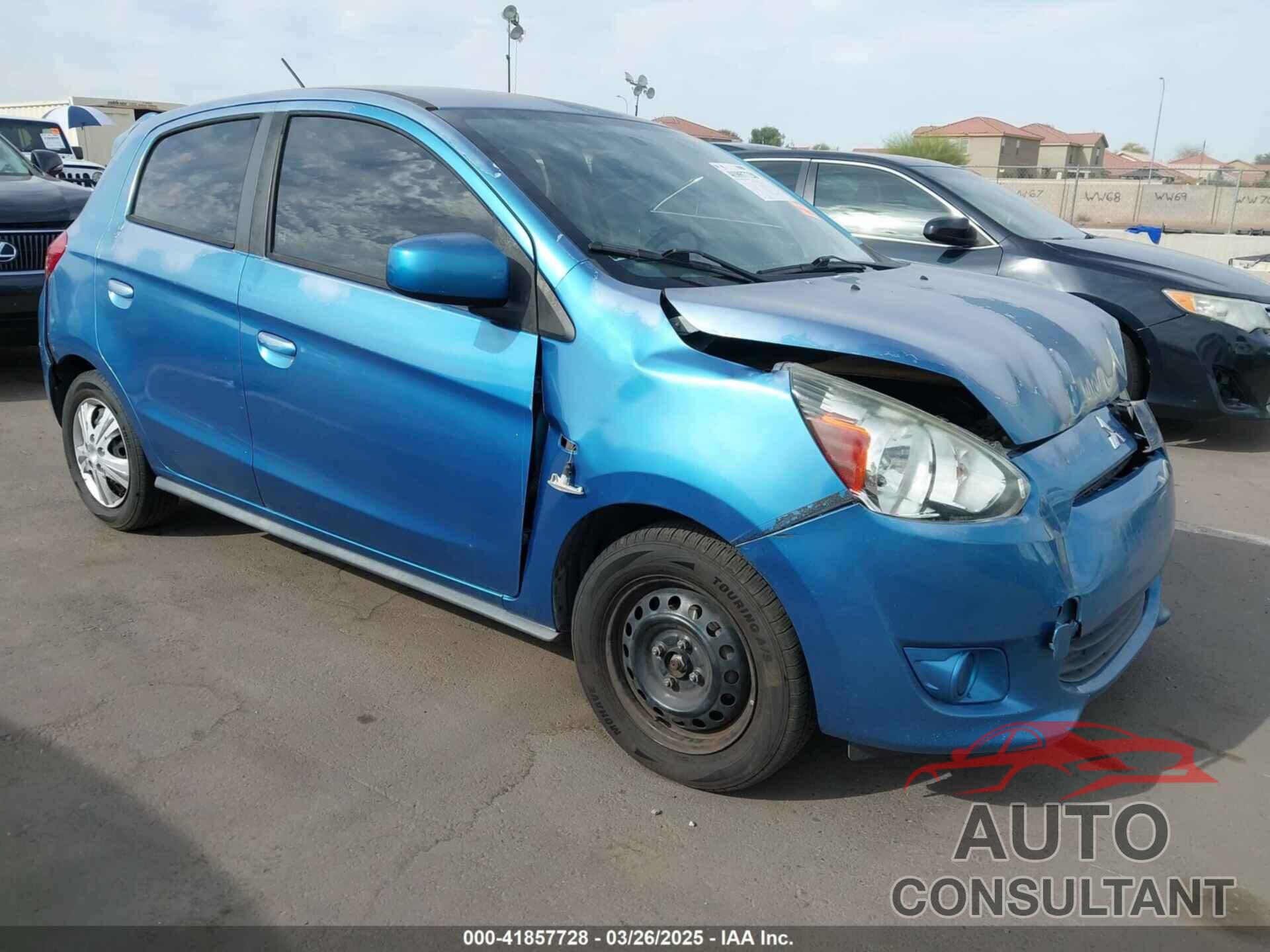 MITSUBISHI MIRAGE 2015 - ML32A3HJ0FH048440